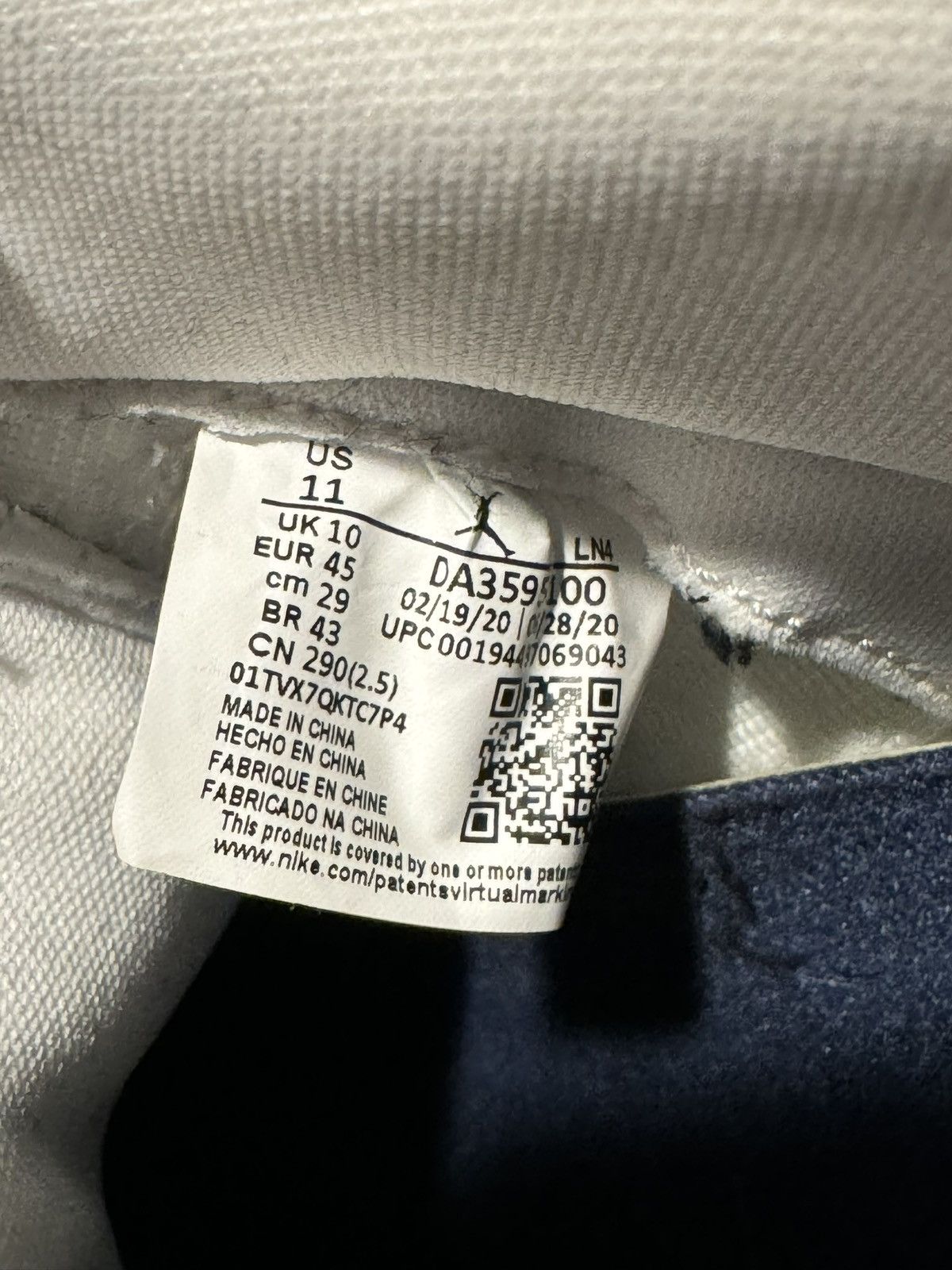 Jordan Brand Jordan 3 Fragment Size US 11 / EU 44 - 6 Thumbnail