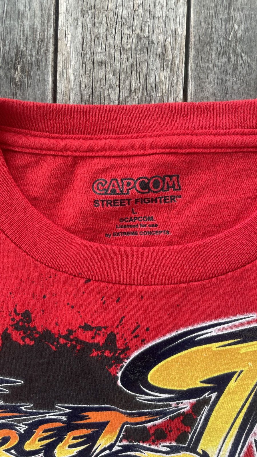 The Game Street Fighter IV Game Tee Size US L / EU 52-54 / 3 - 5 Thumbnail