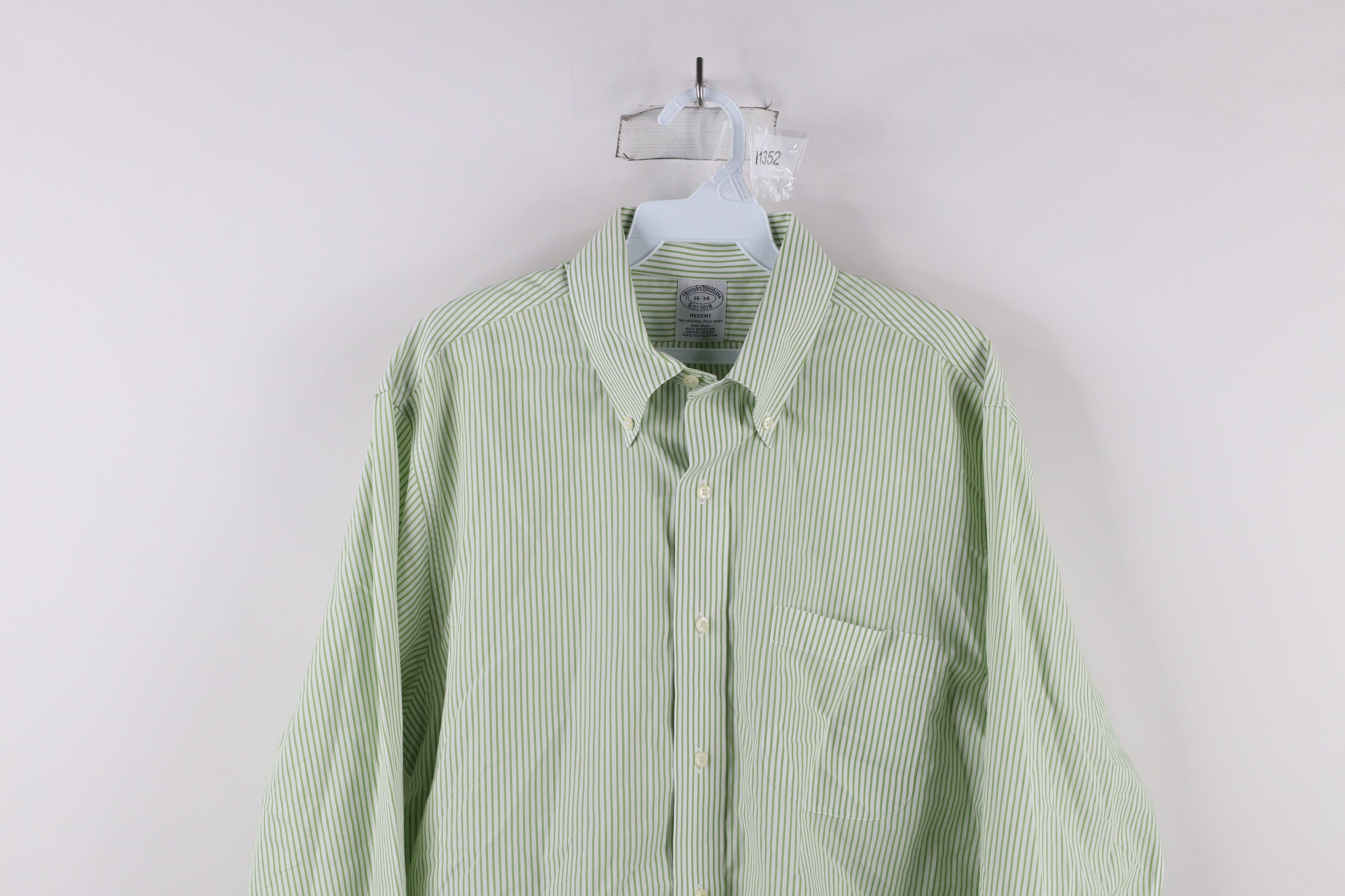 Brooks Brothers × Vintage Vintage Brooks Brothers Original Cotton Button Down Shirt Size US L / EU 52-54 / 3 - 2 Thumbnail