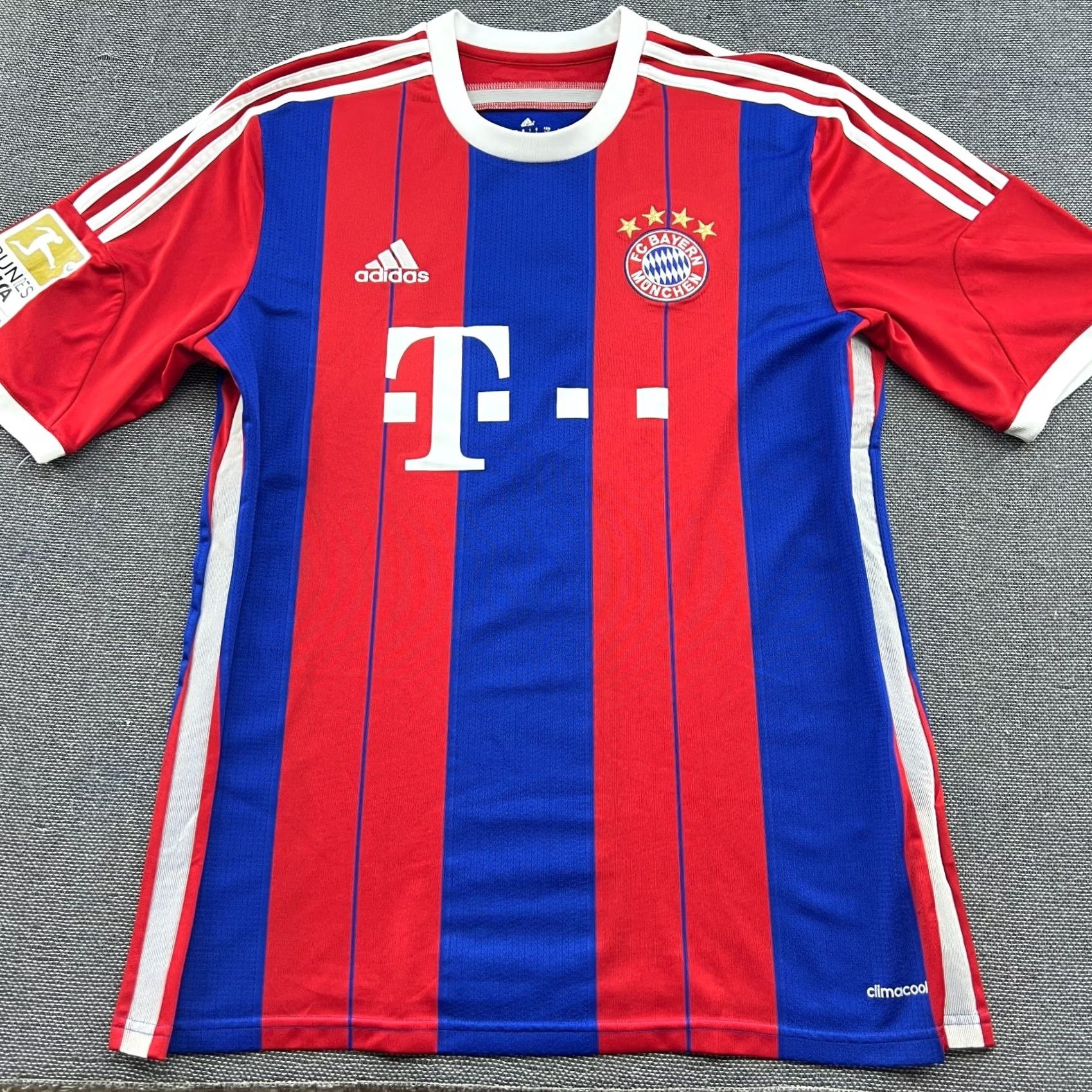 Adidas Nike Bayern Munich 2014 2015 Home Arjen Robben Football Jersey Mens Large Adidas Shirt Mens L Multicolor Short Sleeve Jersey Football Size US L / EU 52-54 / 3 - 3 Thumbnail