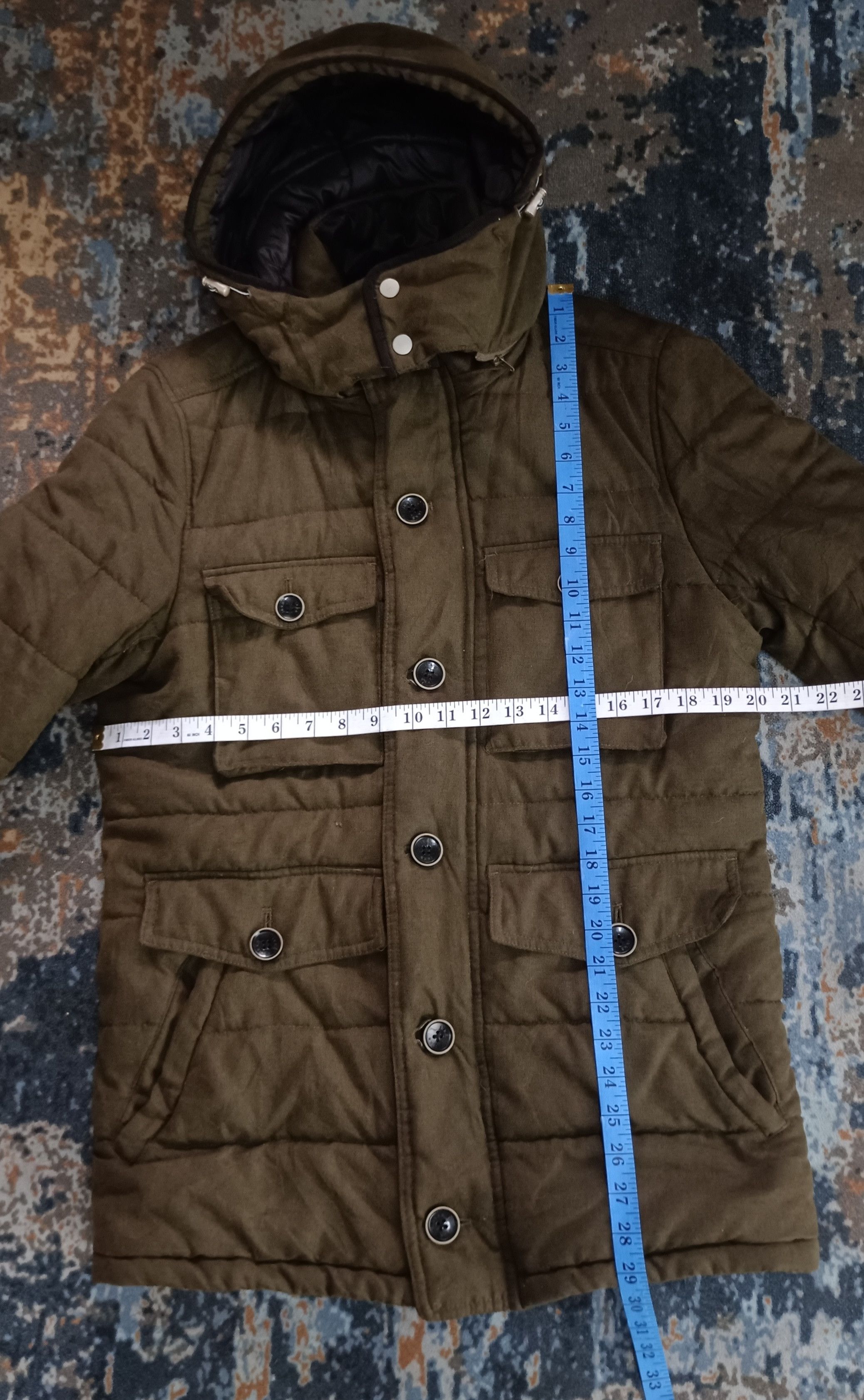Japanese Brand IKKA Puffer Hoodie Tactical Pocket Size US M / EU 48-50 / 2 - 15 Thumbnail