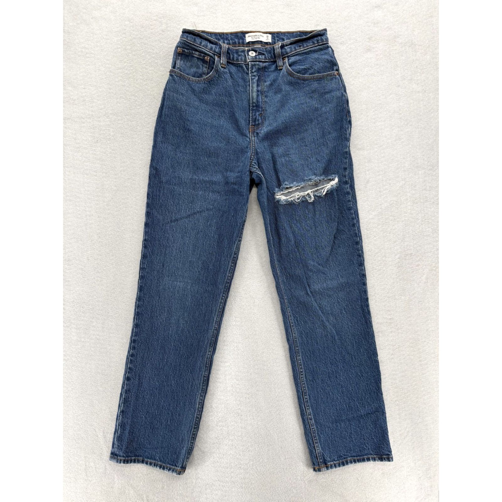 Abercrombie & Fitch Abercrombie & Fitch Jeans Womens 28/6S 90s Straight Ultra High Rise Curve Love Size 28" / US 6 / IT 42 - 2 Thumbnail