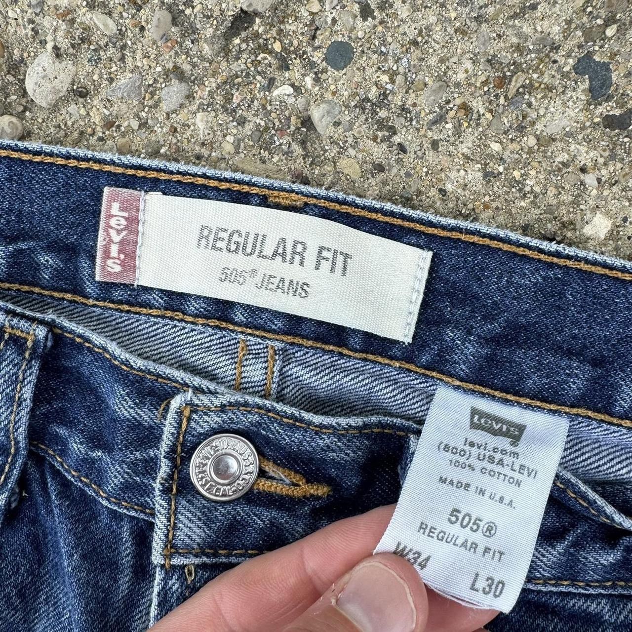 Levi's × Vintage Vintage Levi’s 505 Jeans Size US 34 / EU 50 - 3 Thumbnail