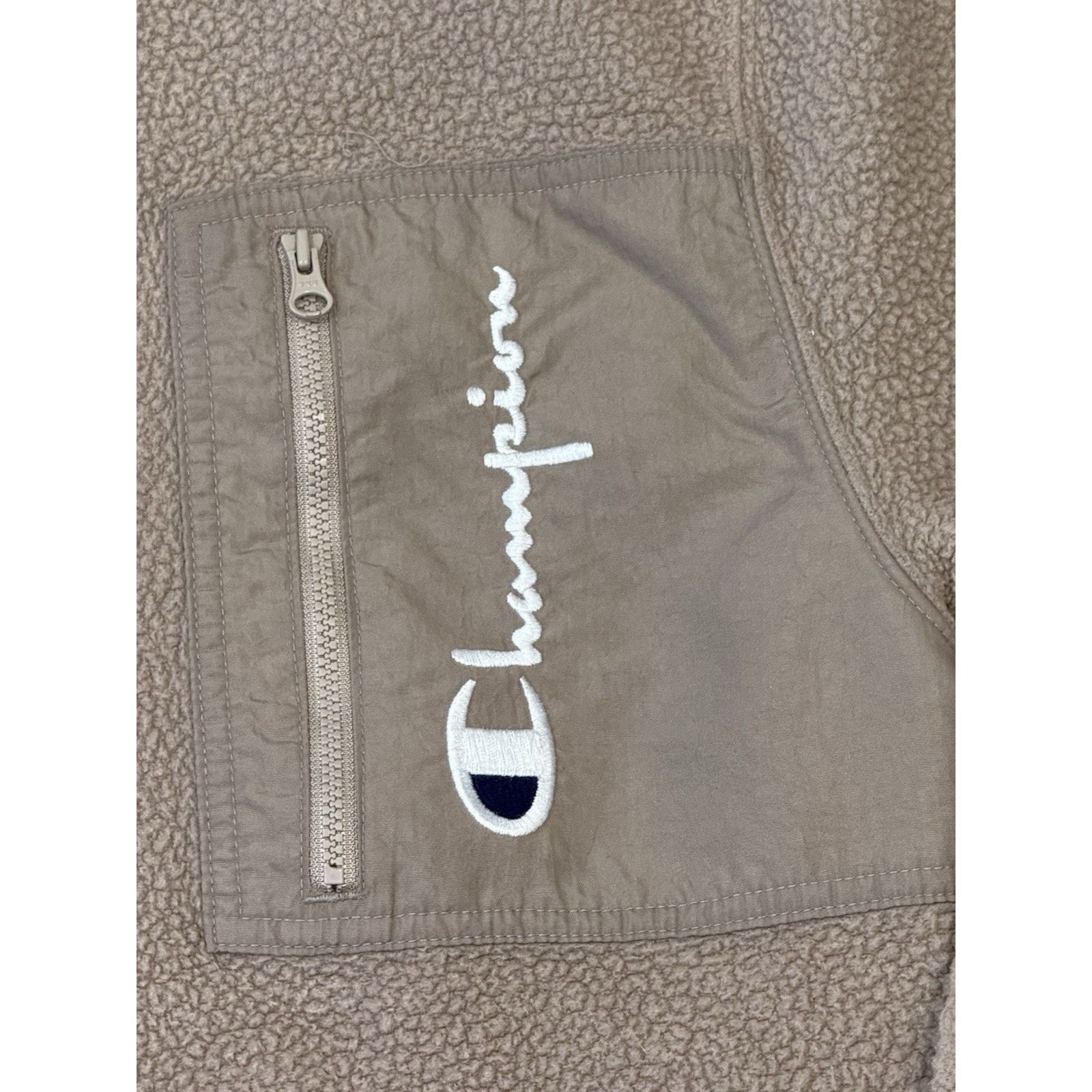 Champion Champion Front Zipper Pocket Fuzzy Sherpa Sweatshirt Small Size US S / EU 44-46 / 1 - 2 Thumbnail