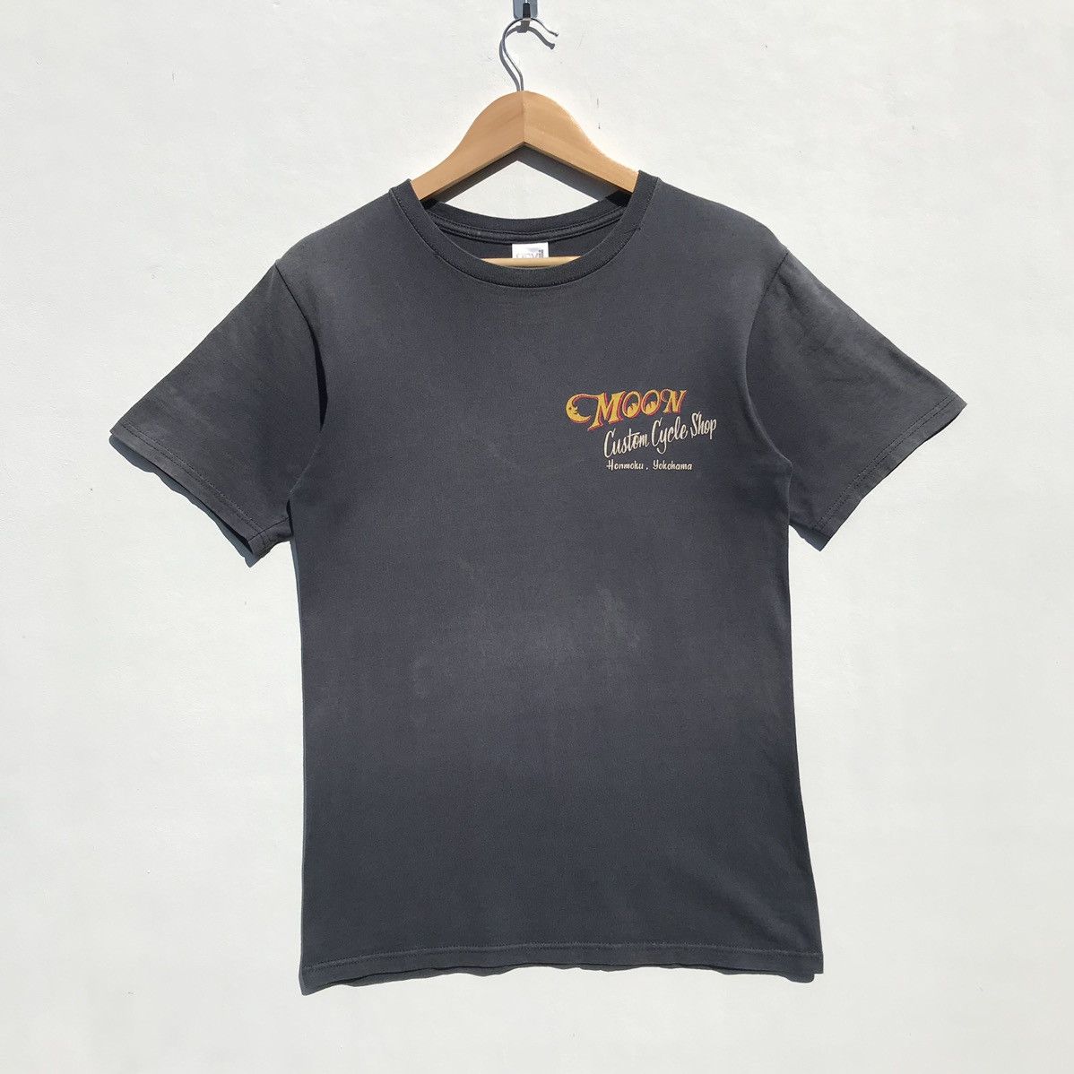 Japanese Brand Vintage Moon Eyes Custom Cycle Shop Shirt Moon Eyes Size US S / EU 44-46 / 1 - 2 Thumbnail