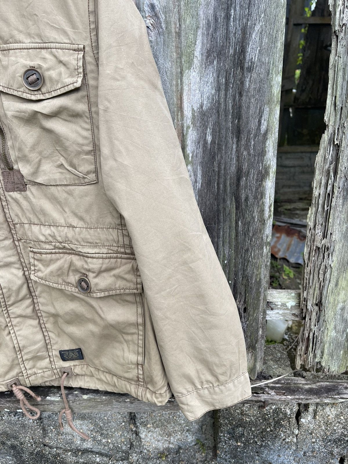 Vintage Surplus Brand Tactical Field Jacket Military Style Zip Hood Size US L / EU 52-54 / 3 - 10 Thumbnail