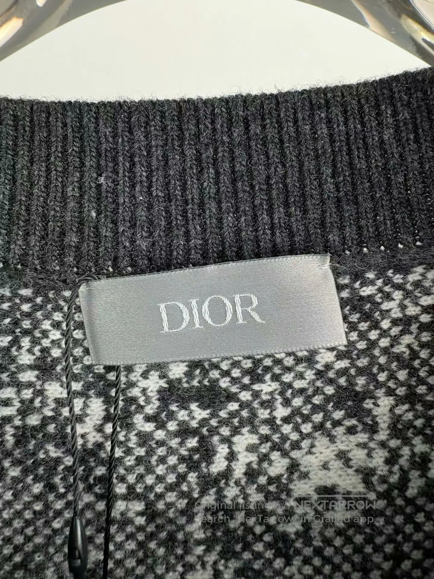 Dior dior wool sweater with snowflake design. Size S / US 4 / IT 40 - 4 Thumbnail