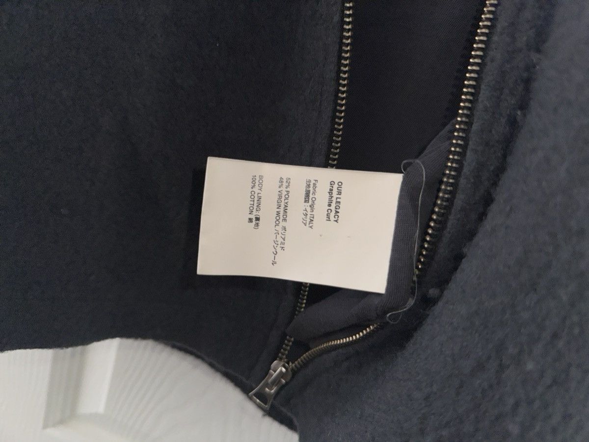 Our Legacy Our Legacy Wool Raw Edge Blouson Jacket Size US S / EU 44-46 / 1 - 5 Thumbnail