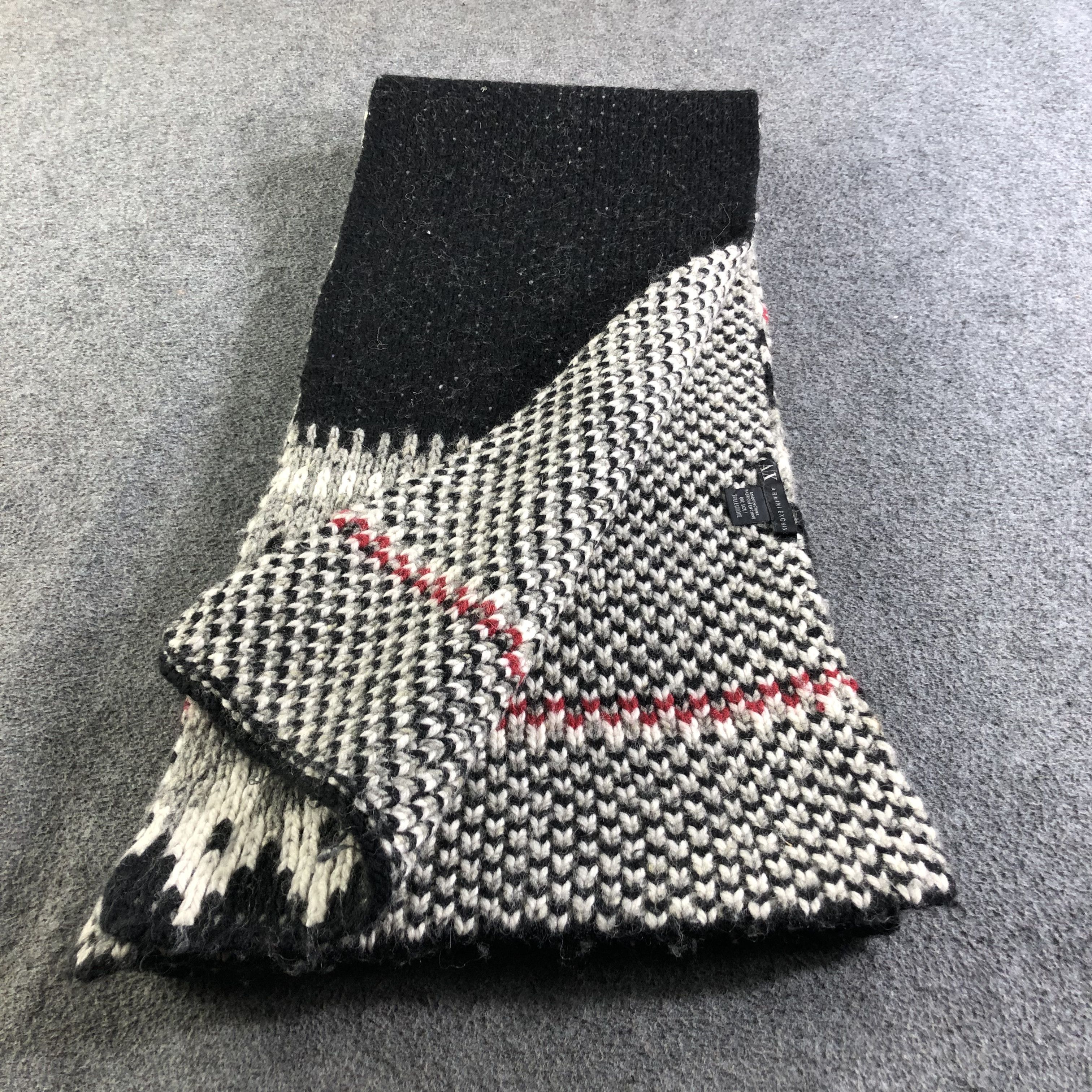 Armani Exchange Armani Exchange Scarf Muffler Neckwear V2523 Size ONE SIZE - 4 Thumbnail