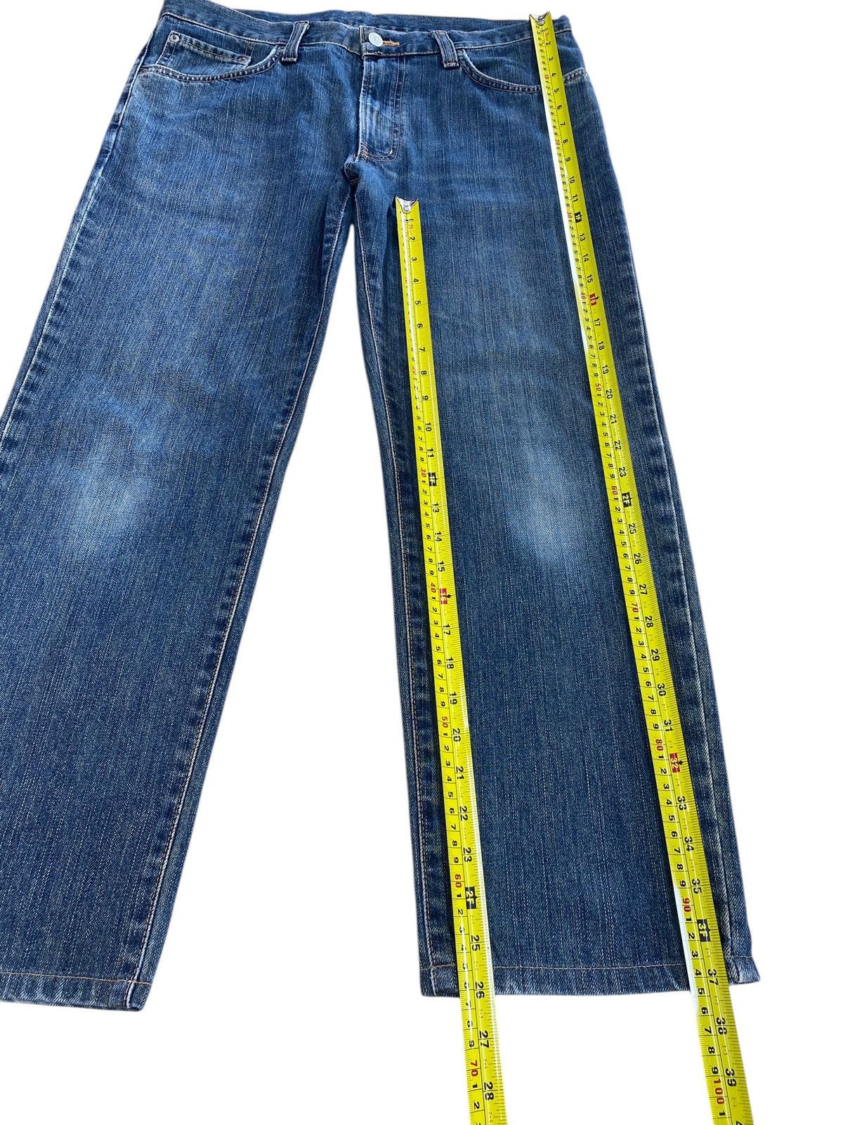 Edwin Edwin Blue Wash Style Loose Jeans Size US 34 / EU 50 - 7 Thumbnail