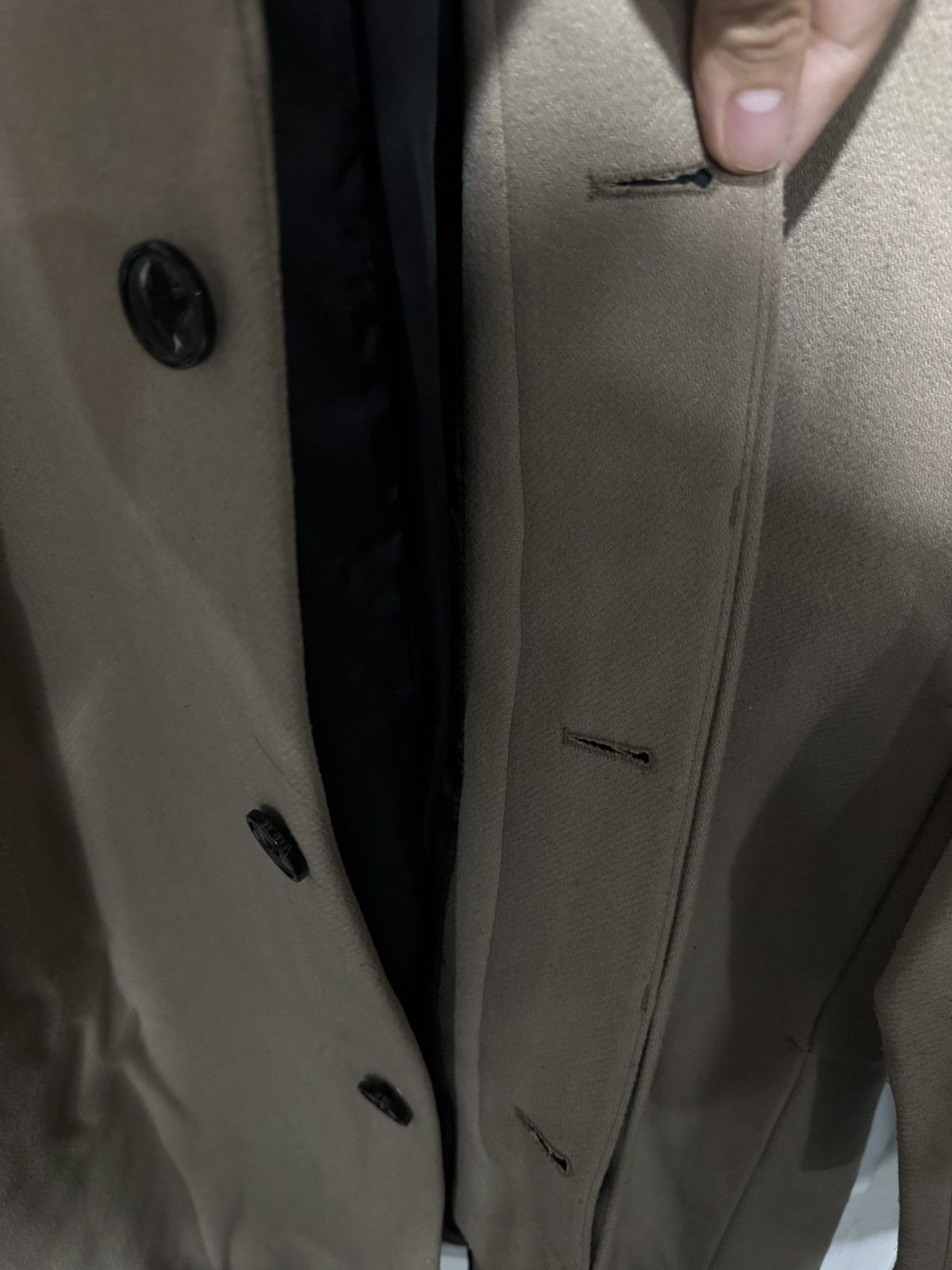 Vintage Wool Beige Longcoat Size US M / EU 48-50 / 2 - 3 Thumbnail