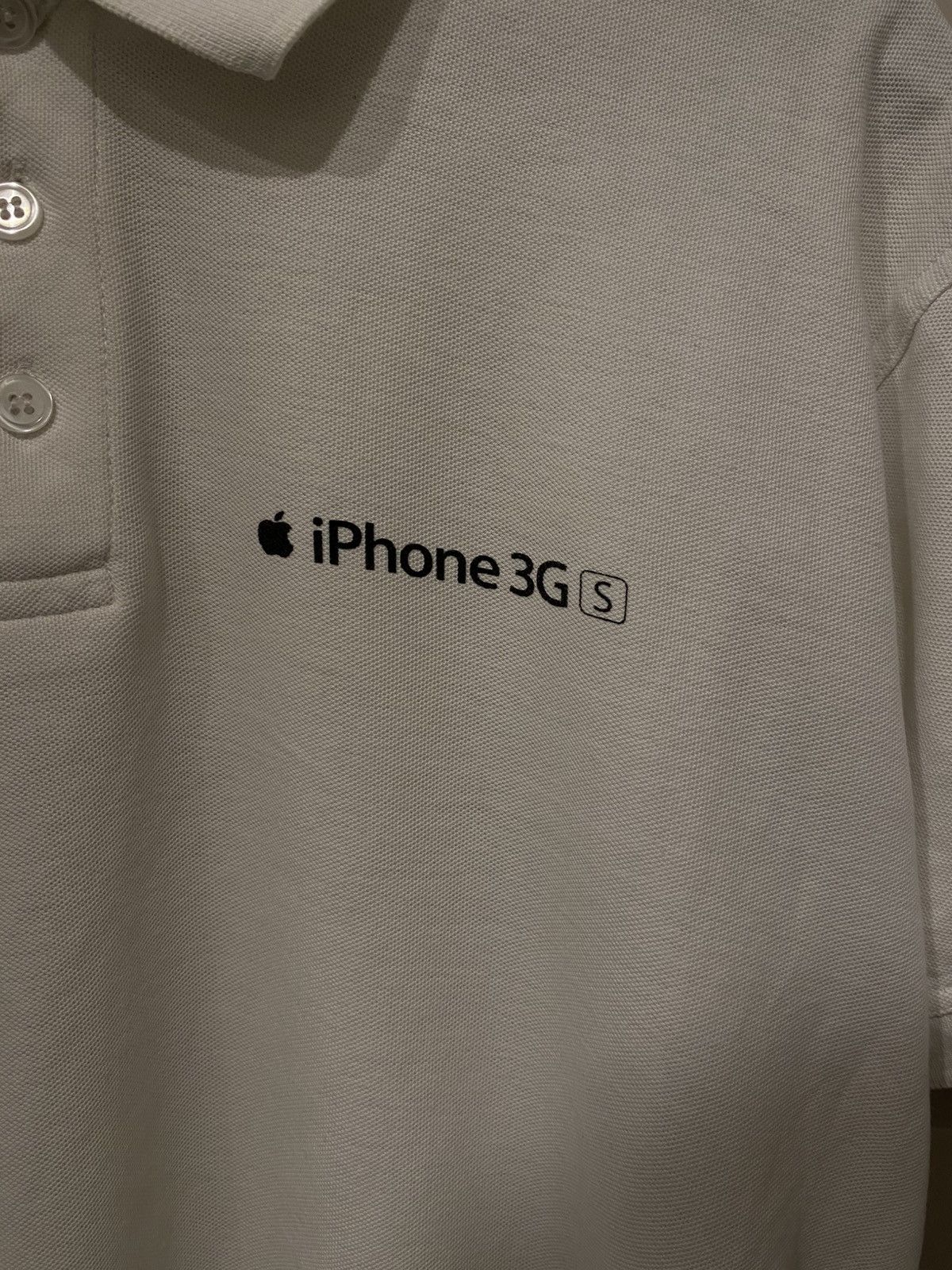 Apple Vintage Polo Shirt iPhone 3GS Expert Size US M / EU 48-50 / 2 - 2 Thumbnail