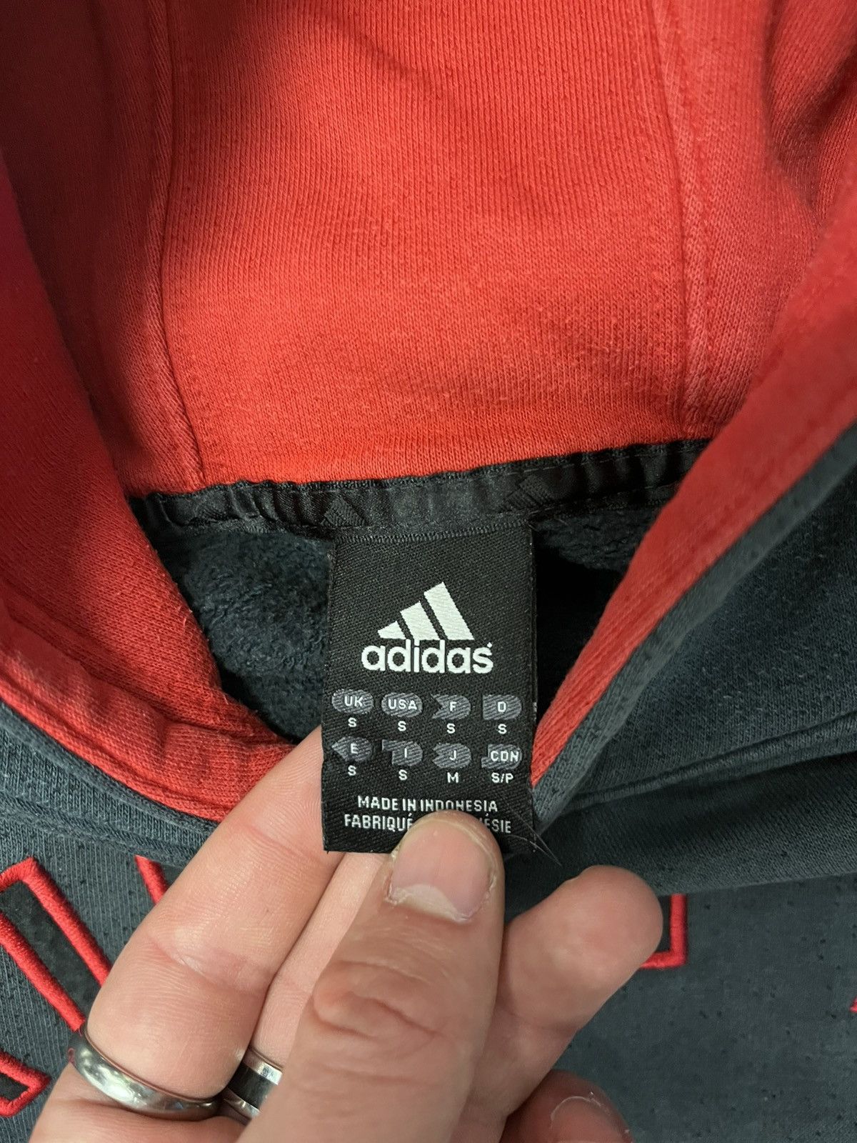 Adidas Y2k adidas ac milan football hoodie Size US S / EU 44-46 / 1 - 3 Thumbnail