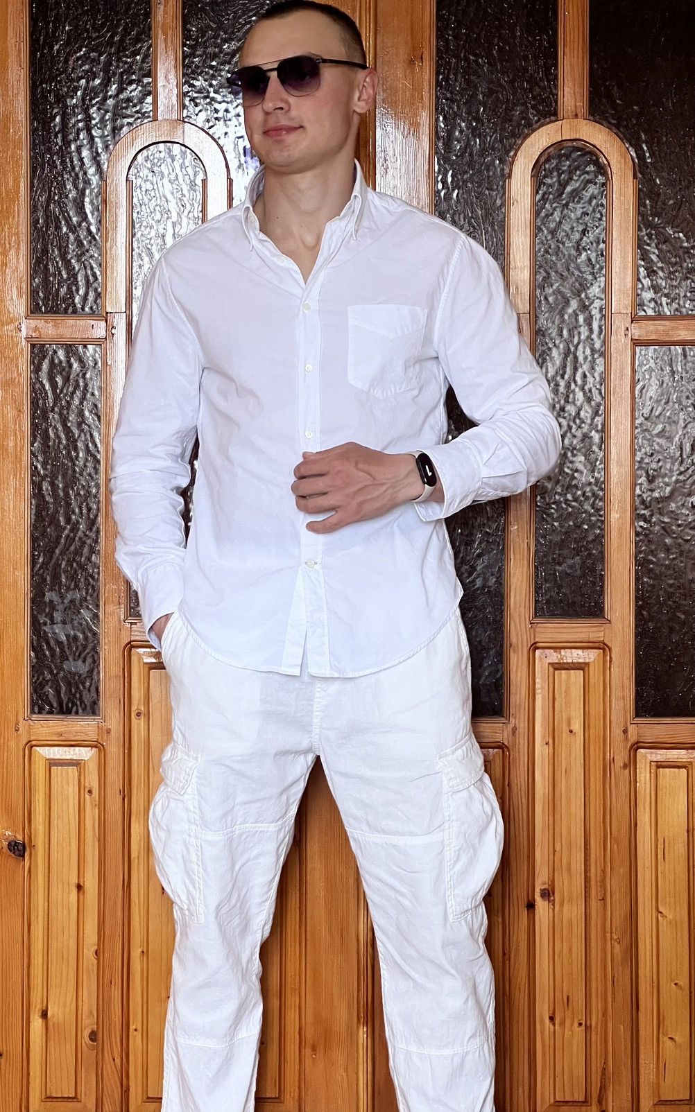 Brunello Cucinelli Brunello Cucinelli luxury cotton white shirt Size US M / EU 48-50 / 2 - 6 Thumbnail