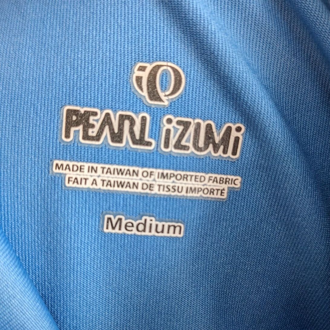PEARL iZUMi Pearl Izumi Blue Quarter Zip Cycling Jersey Sportswear Size M / US 6-8 / IT 42-44 - 8 Thumbnail