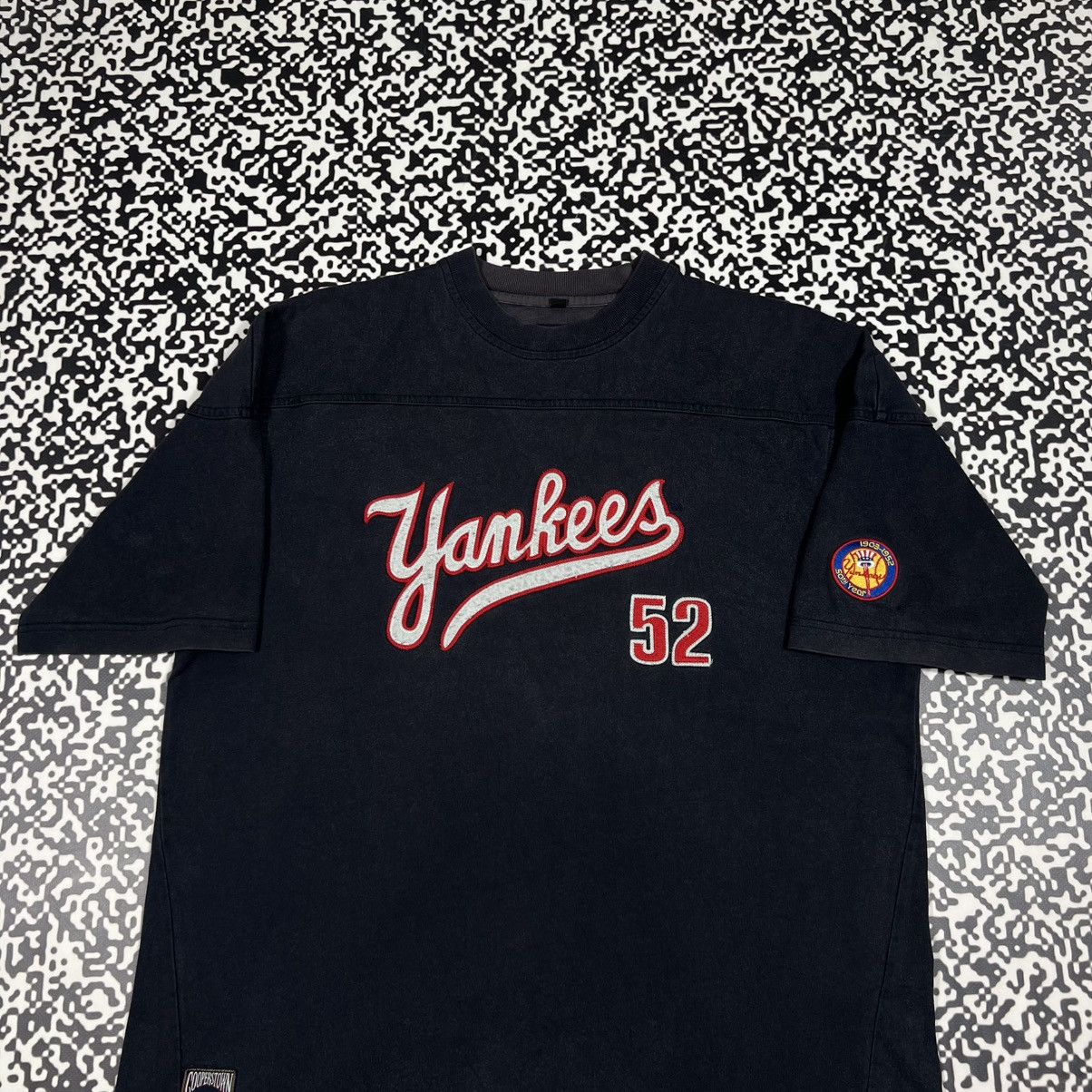 New York Yankees Vintage Y2K New York Yankees 50th Year Faded Boxy T-shirt Size US M / EU 48-50 / 2 - 6 Thumbnail