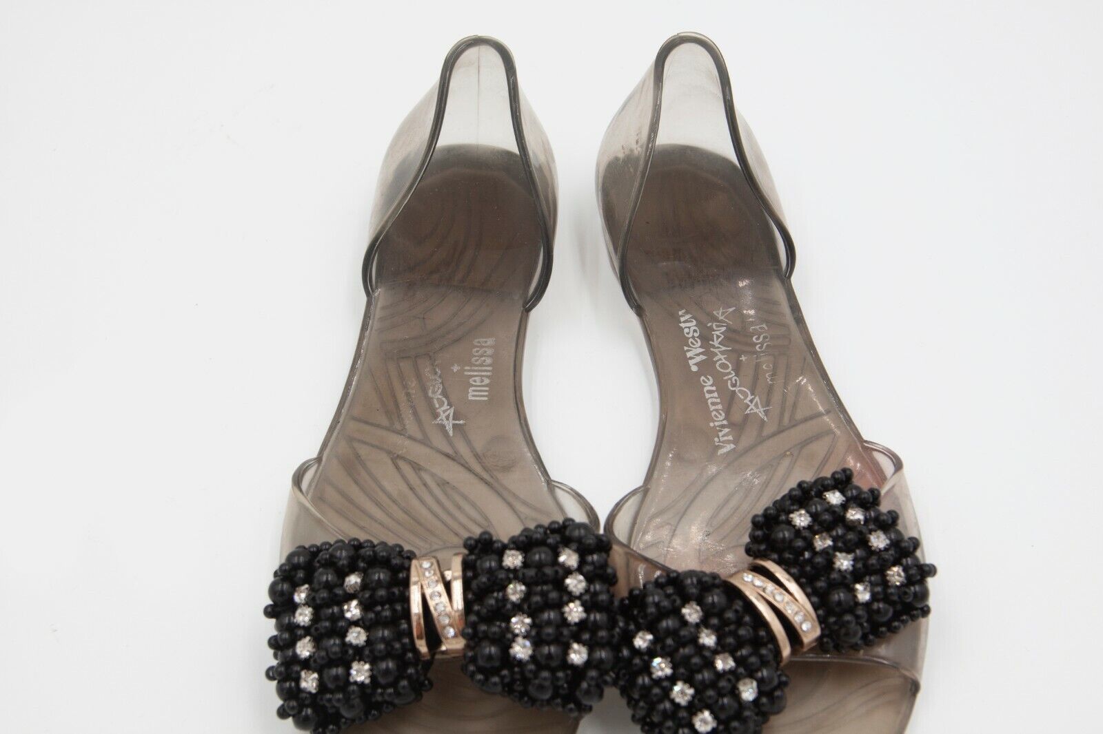 Vivienne Westwood Vivienne Westwood x Melissa Swarovski Flats Anglomania Size US 6.5 / IT 36.5 - 3 Thumbnail