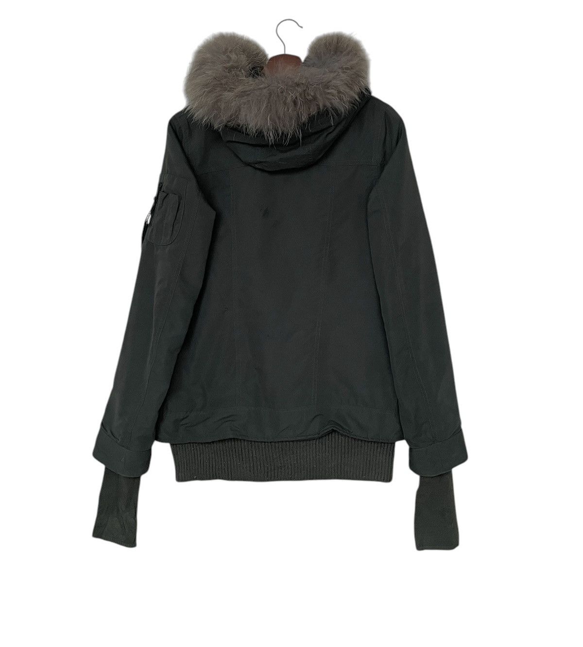 Le Grande Bleu (L.G.B.) Vintage Japanese Brand SLY Fur Jacket 1990s Size US M / EU 48-50 / 2 - 2 Thumbnail