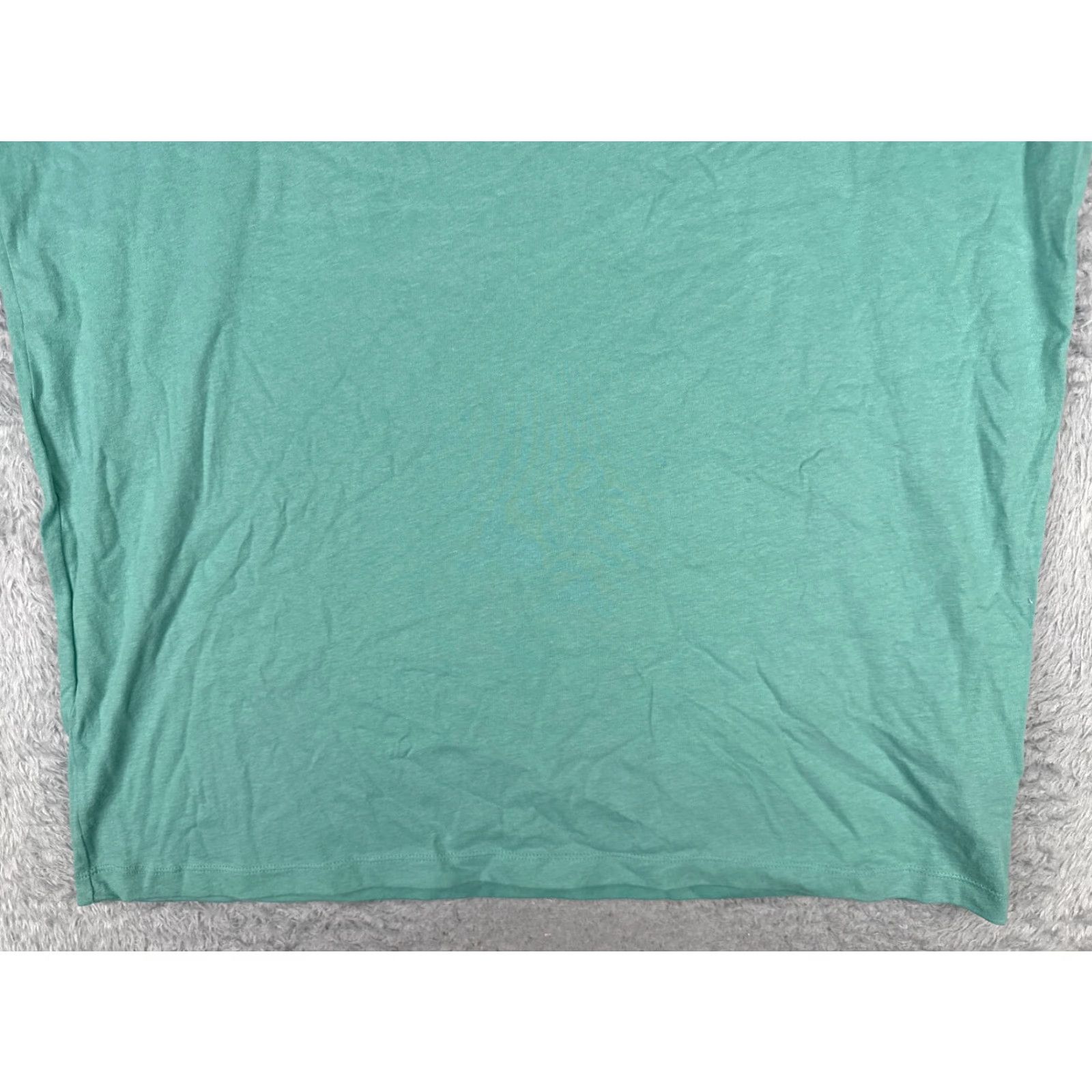The North Face The North Face Shirt Men XL Teal Short Sleeve Cotton Jersey Logo Crew Neck T-Shirt All Seasons Slimming Size US XL / EU 56 / 4 - 5 Thumbnail