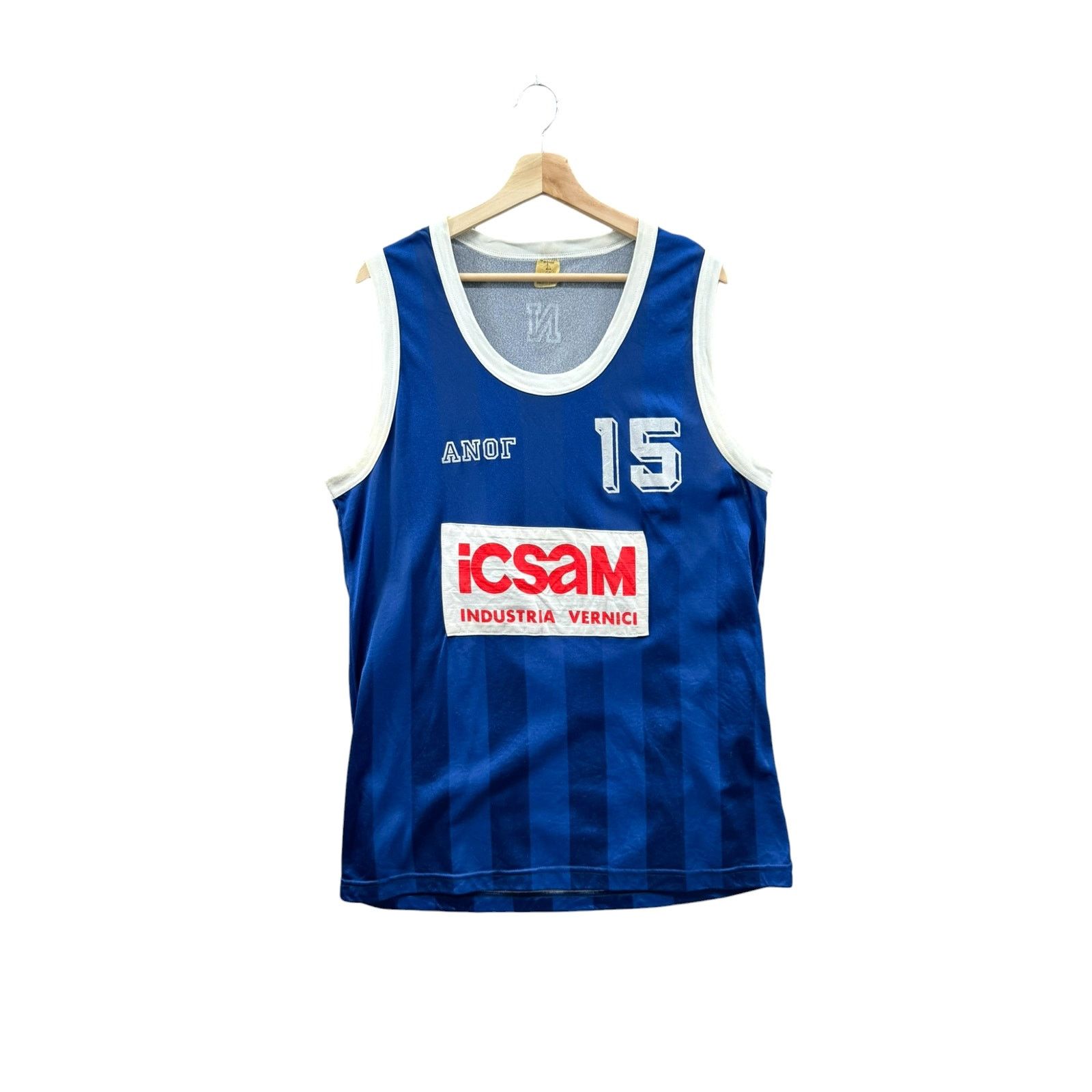 Vintage 1990's Comfort Sportswear Greek Basketball League Jersey Size US XXL / EU 58 / 5 - 1 Thumbnail
