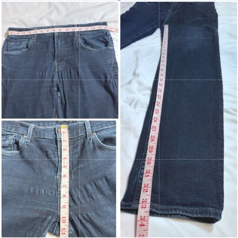 7 For All Mankind 7 For All Mankind Straight Leg Men's Jeans Size 34 USED Size US 34 / EU 50 - 7 Thumbnail