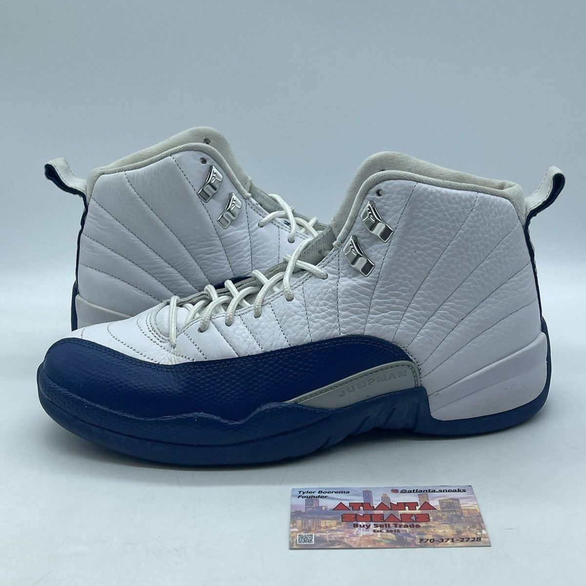 Jordan Brand Air Jordan 12 French blue Size US 8.5 / EU 41-42 - 1 Thumbnail