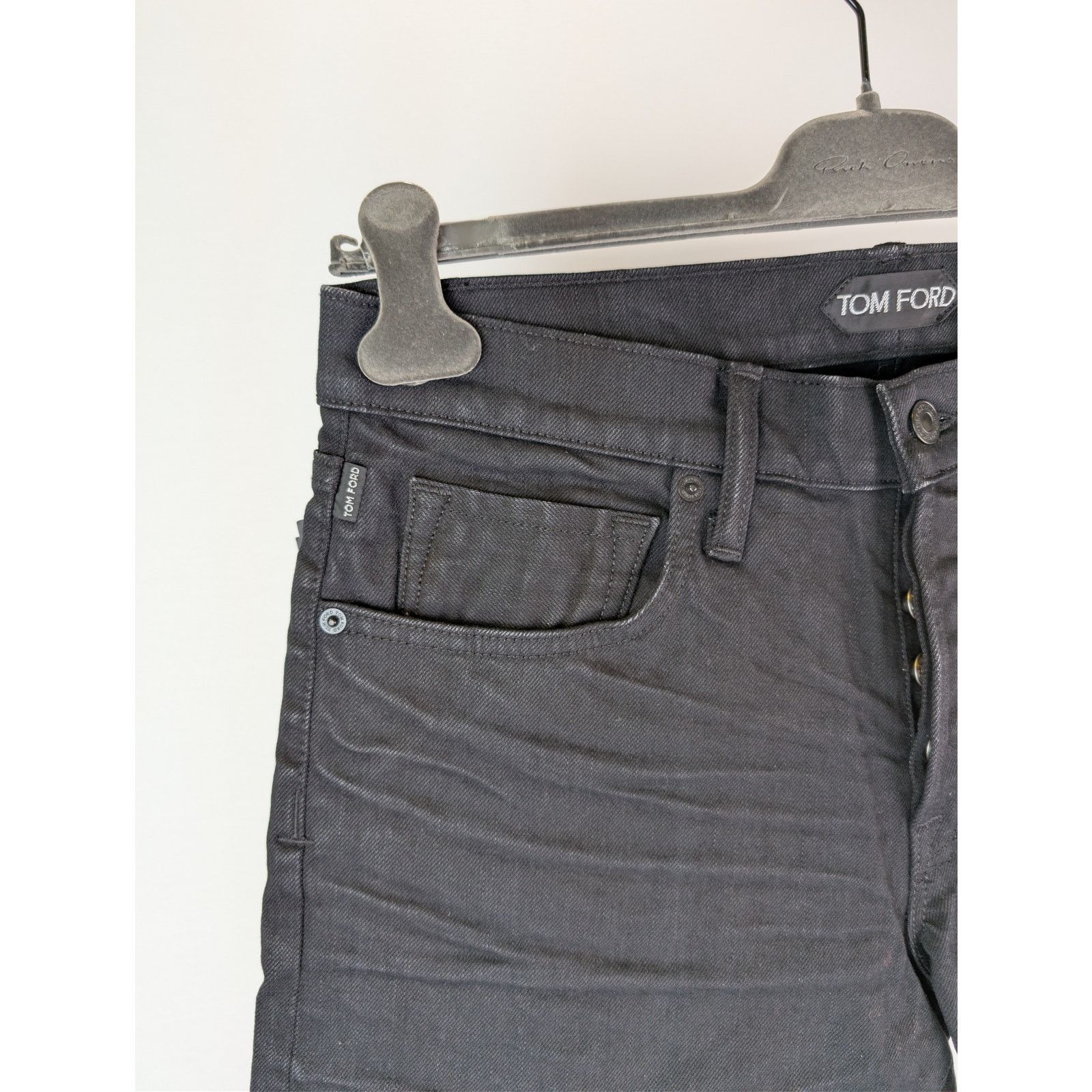 Tom Ford o1rshd1 Denim Jeans Pants in Black Size US 31 - 5 Thumbnail