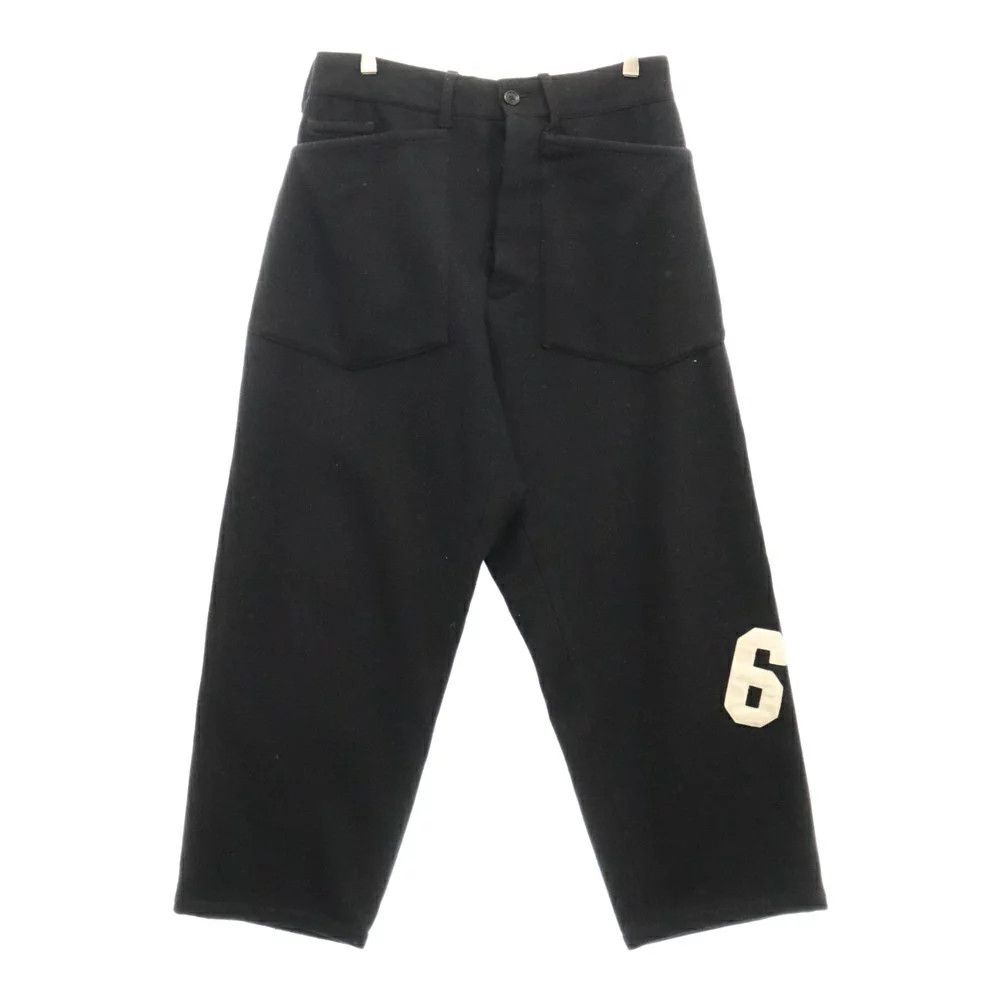 Yohji Yamamoto Yohji Yamamoto POUR HOMME 17AW wool pants with bib Size US 32 / EU 48 - 1 Thumbnail