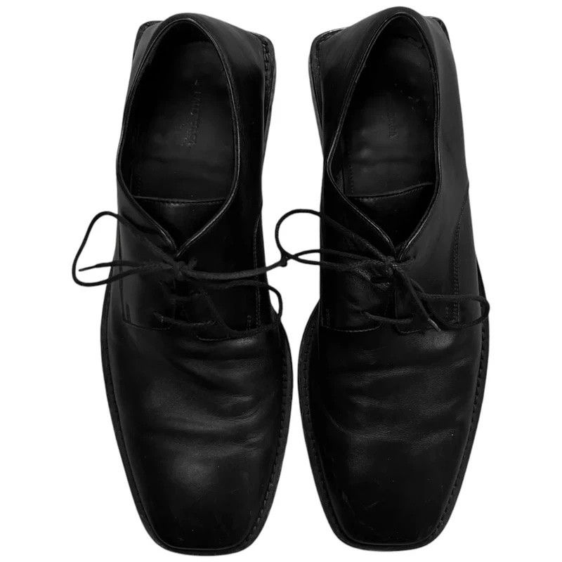 Balenciaga Balenciaga Classic Square Toe Derbies SS24 Size US 12 / EU 45 - 1 Thumbnail