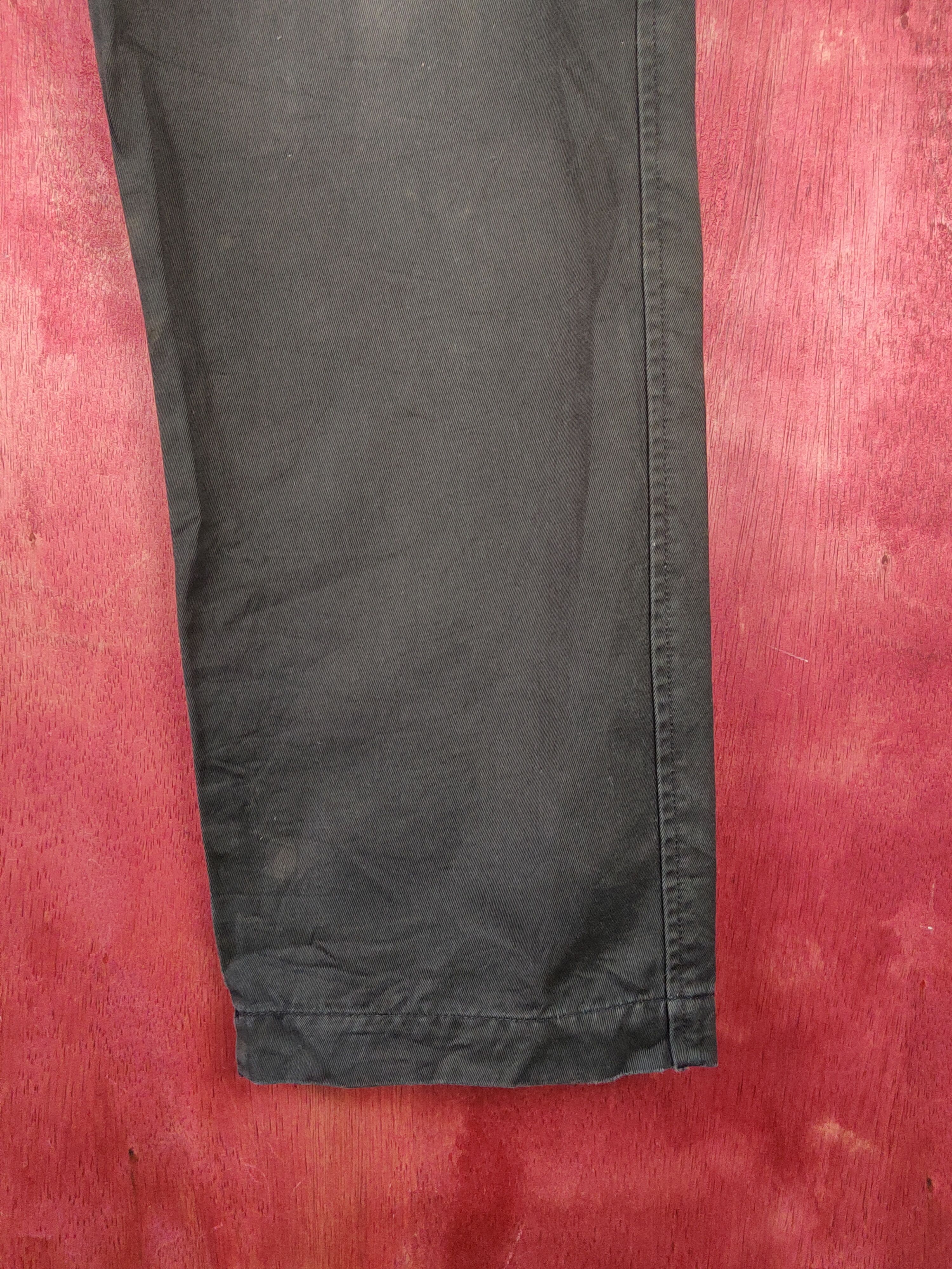 Japanese Brand Uniqlo Black Faded vintage Casual Pants #S2265 Size US 32 / EU 48 - 6 Thumbnail