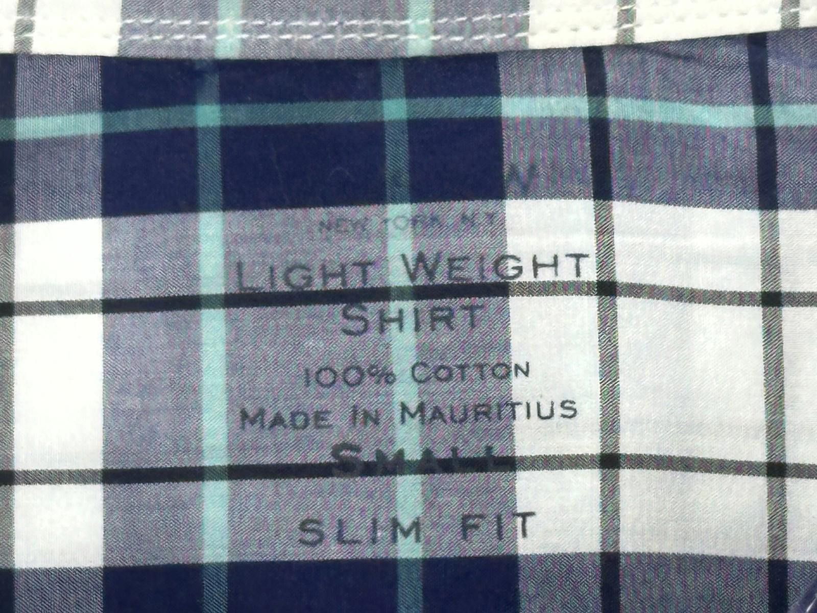 J.Crew J Crew Slim Fit 100% Cotton Lightweight Button-Up Blue S Size US S / EU 44-46 / 1 - 7 Thumbnail
