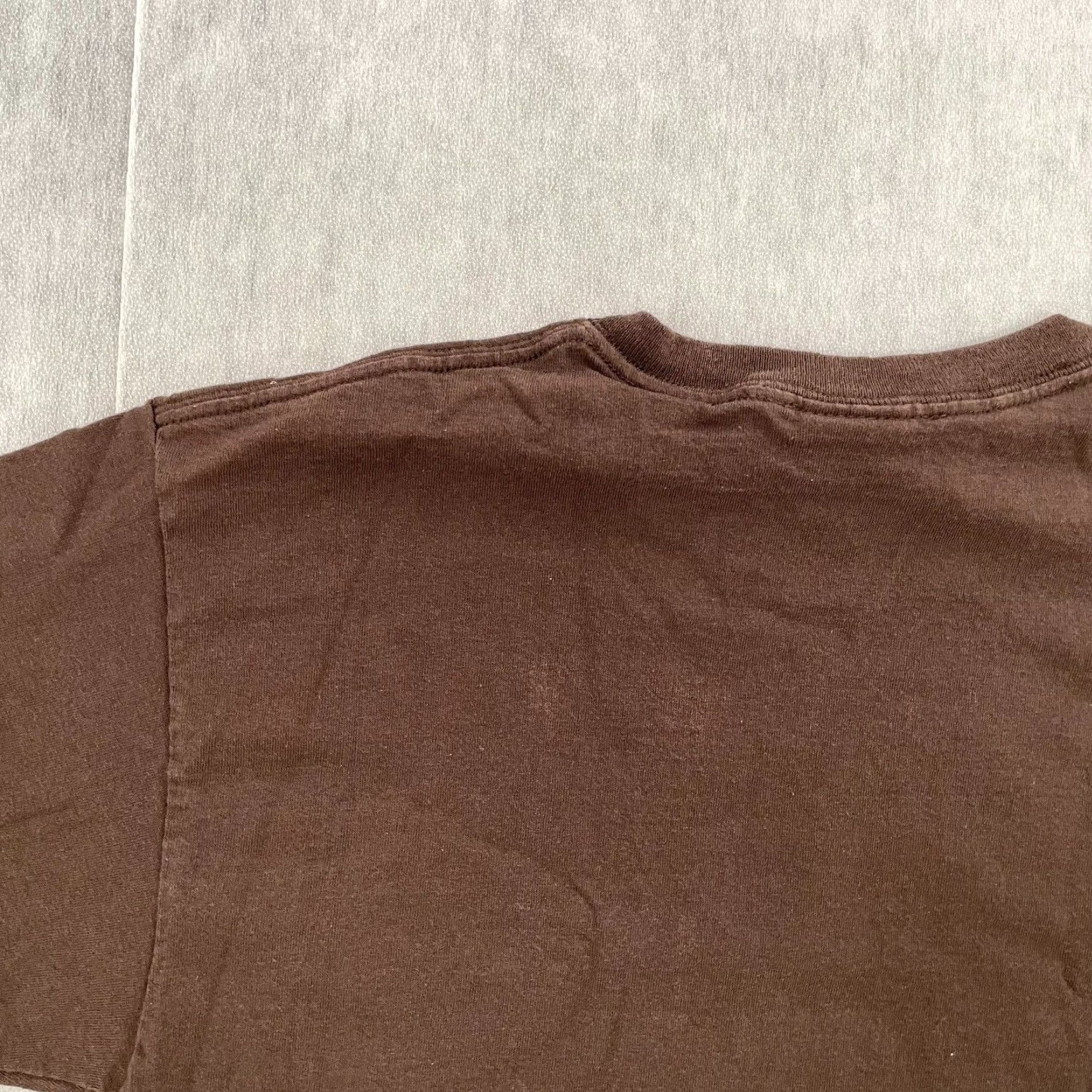 Vintage Six Flags Shirt Adult Medium Brown Six Flags Theme Park Skull Graphic T-Shirt Mens M Brown Amusement Park 90s Skull Theme Comics Mens Size US M / EU 48-50 / 2 - 7 Thumbnail