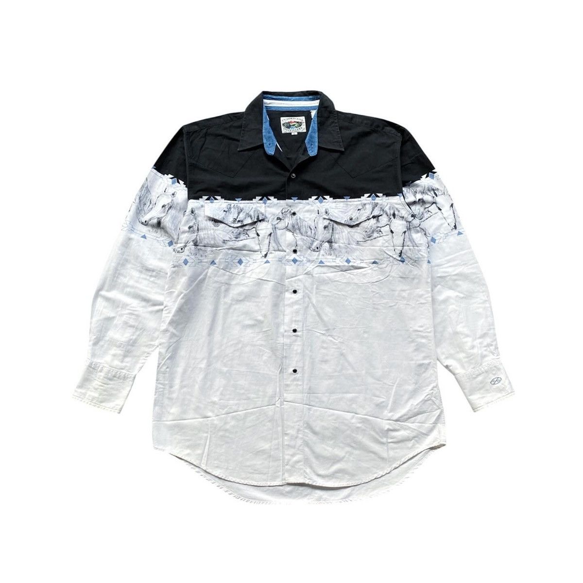 Japanese Brand Vintage Cumberland Outfitters Western Shirt Button Size US L / EU 52-54 / 3 - 1 Thumbnail