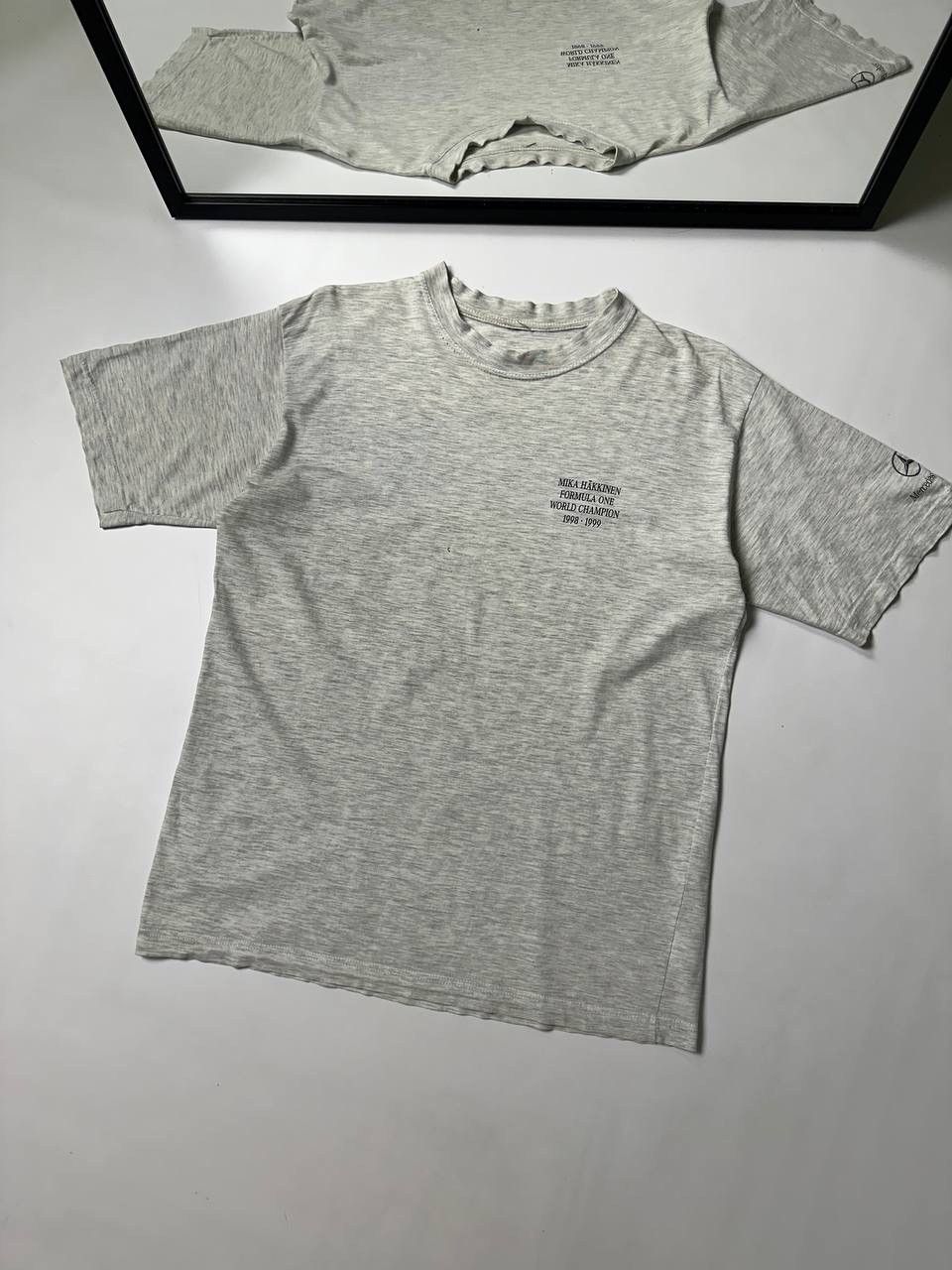 Formula 1 1998 Vintage F1 Mercedes Mike Formula WRLD Champion T shirt Size US M / EU 48-50 / 2 - 1 Thumbnail