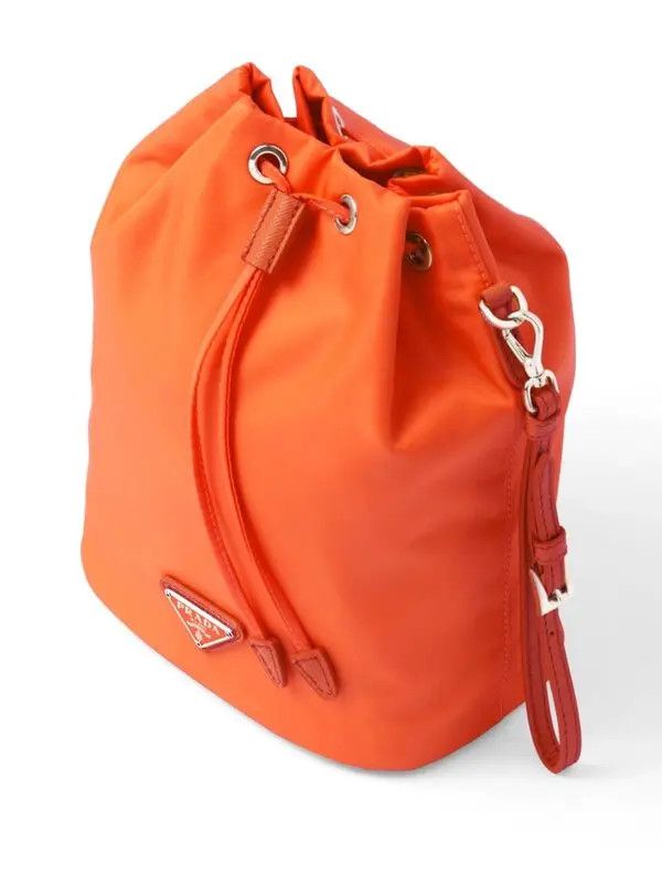 Prada o1srvl11e0624 Size: OS / Bucekt Pouch in Orange Size ONE SIZE - 3 Thumbnail