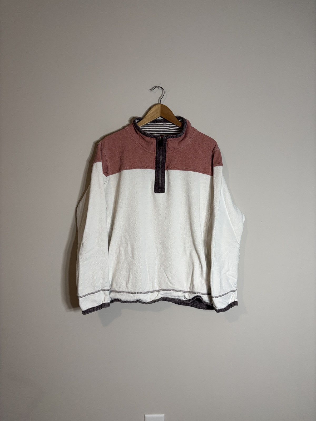 FatFace Fat Face The Airlie Quarter Zip Pullover 18 Size XL / US 12-14 / IT 48-50 - 2 Thumbnail