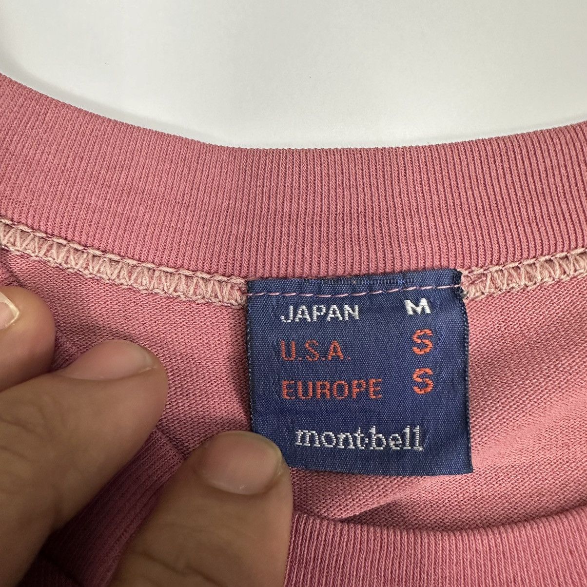 Montbell Vintage Montbell Tshirt A681 Size US S / EU 44-46 / 1 - 6 Thumbnail