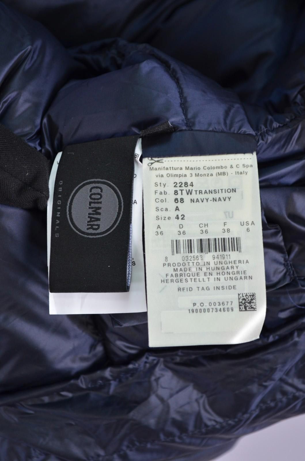 Colmar Colmar Research Plastic Coated Down Nylon Puffer Jacket Size M / US 6-8 / IT 42-44 - 9 Thumbnail