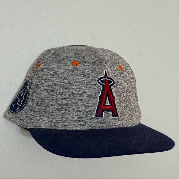 Other Los Angeles Angels Hat Heather Gray SnapBack Size ONE SIZE - 1 Thumbnail