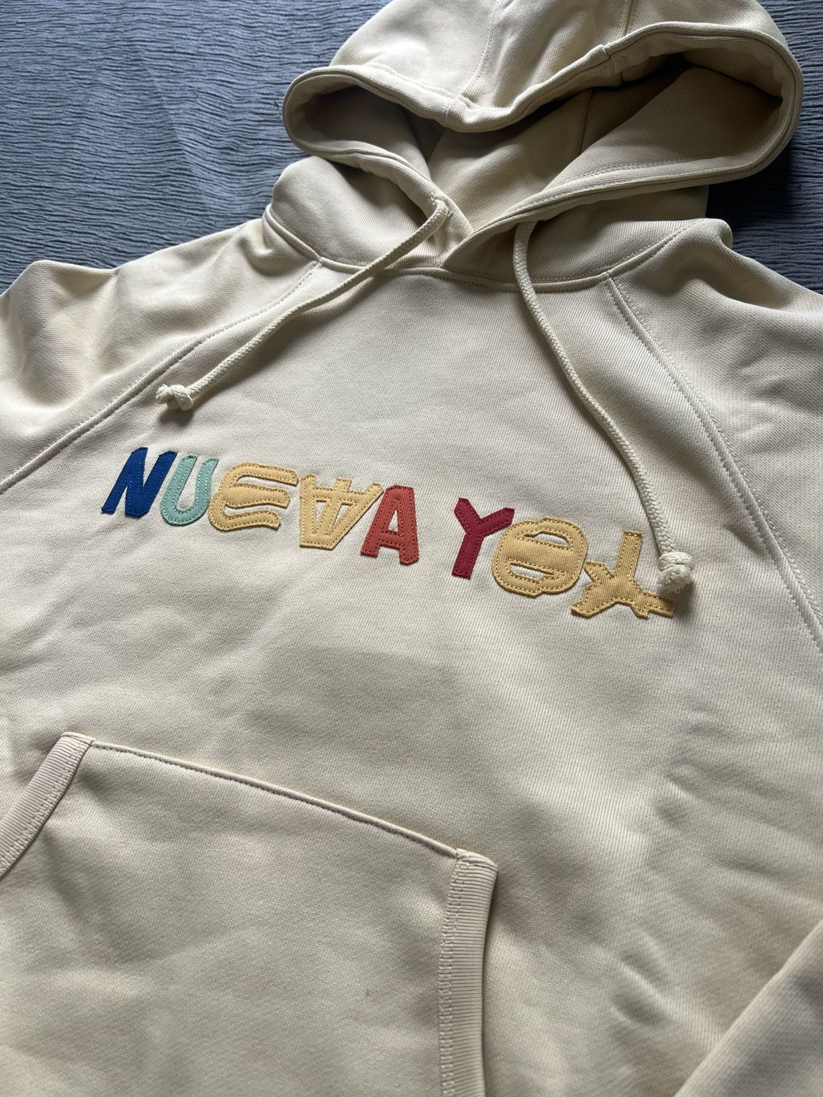 Zara Bad Bunny Zara Nueva Yol Patches Hoodie Sweatshirt Size XS Size US XS / EU 42 / 0 - 4 Thumbnail