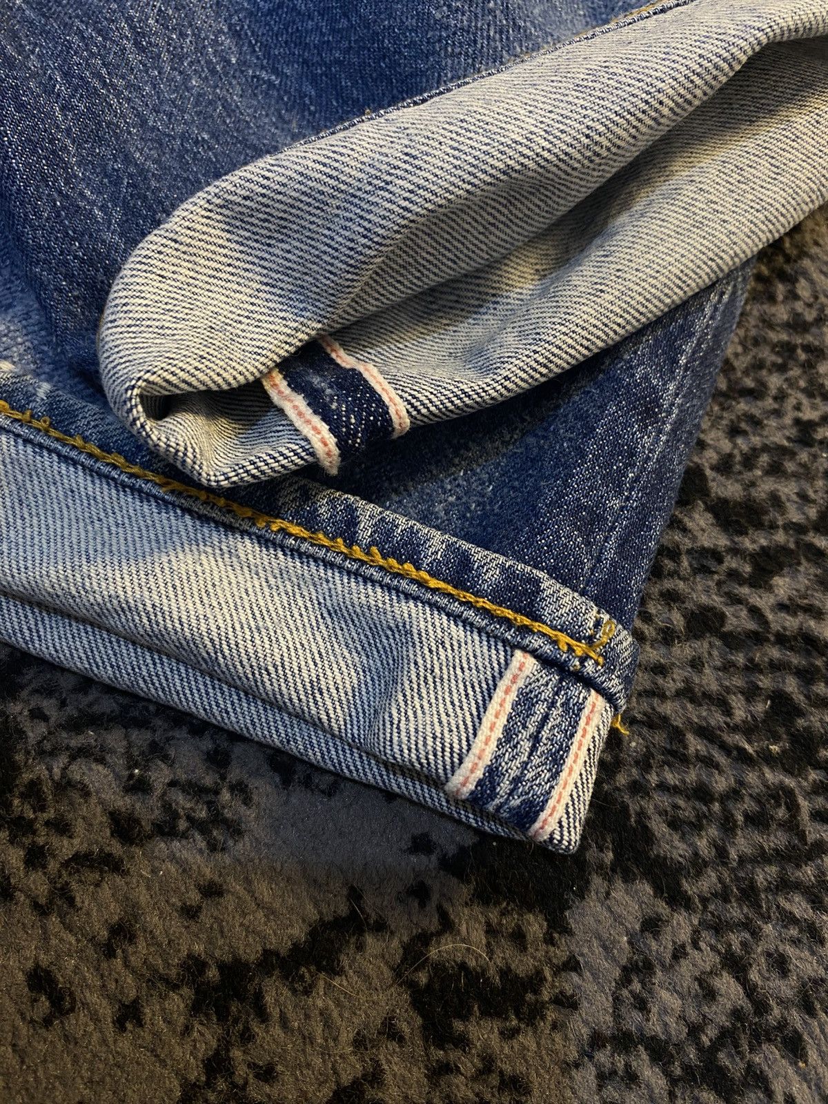 Junya Watanabe × Levi's Levi’s 501 XX Big E Sashiko Patchwork Selvedge Denim 🔥 Size US 32 / EU 48 - 13 Thumbnail