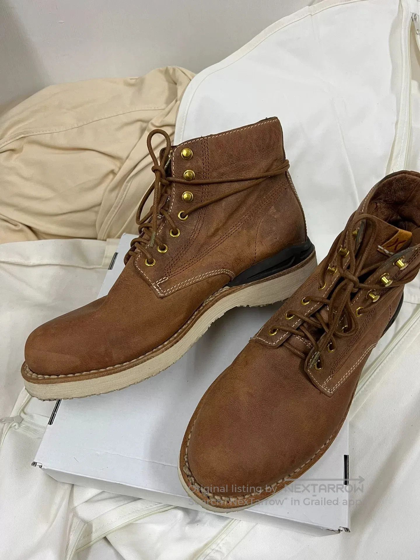 Visvim visvim ict virgil boots in brown. Size US 8 / EU 41 - 5 Thumbnail