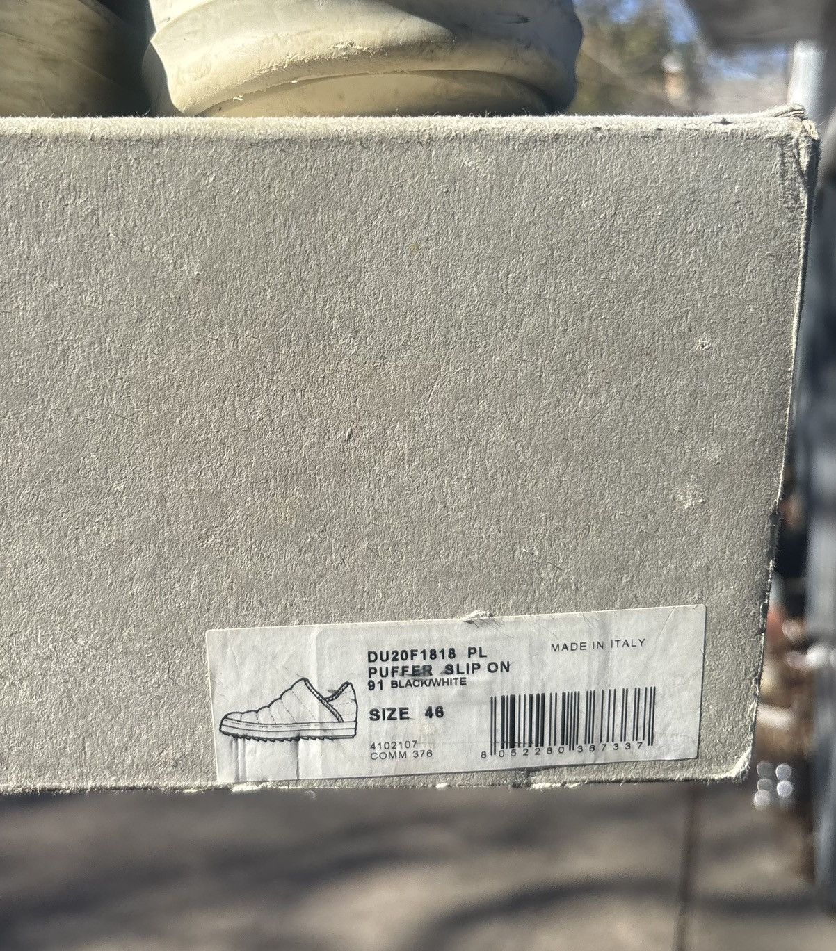 Rick Owens Drkshdw Rick Owens DRKSHDW puffer slip-on Size US 12 / EU 45 - 8 Thumbnail