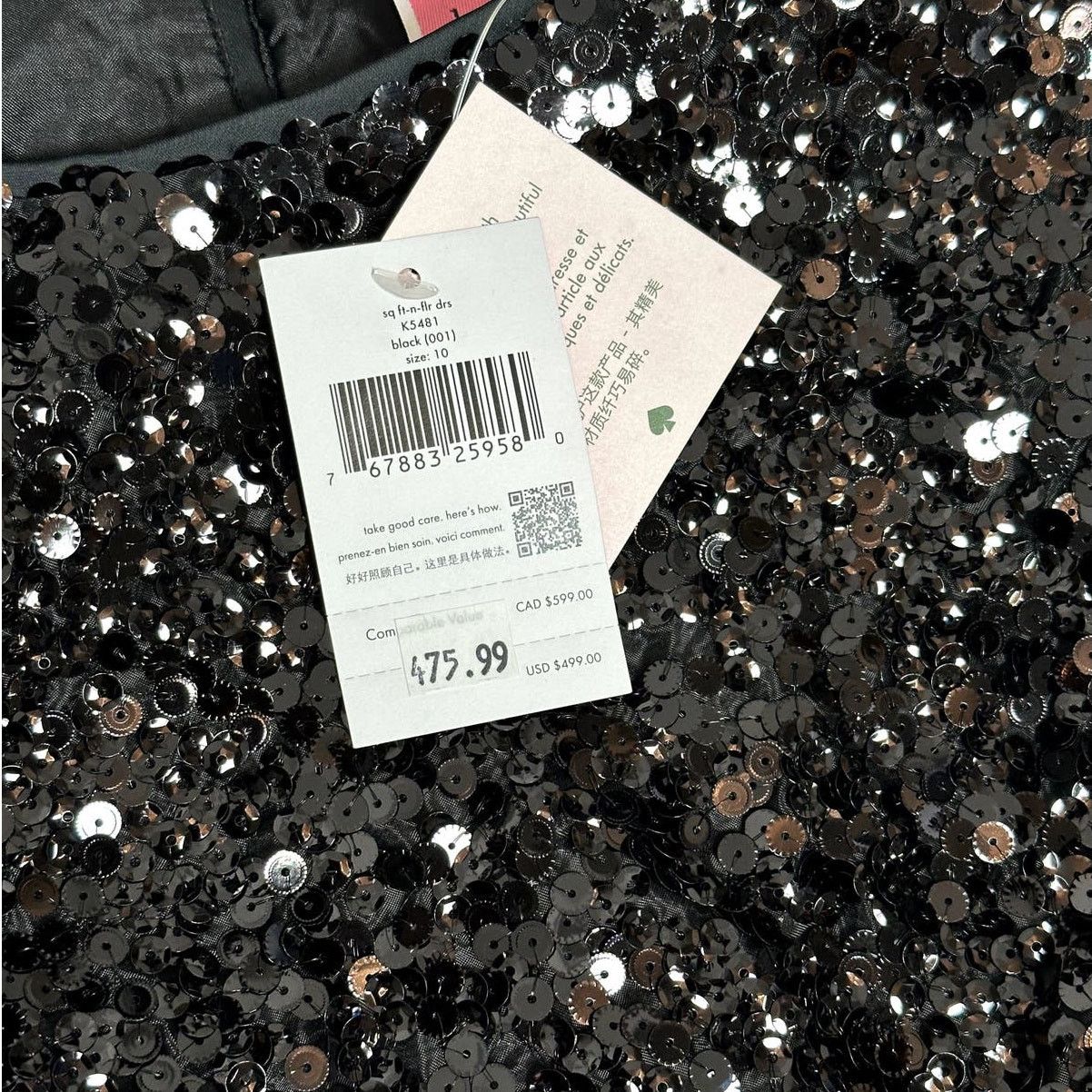 Kate Spade Kate Spade Sequin Fit-and-flare Cocktail night out Dress 10 Size L / US 10 / IT 46 - 12 Thumbnail