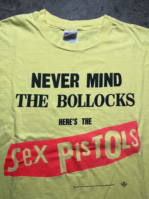 Vintage Vintage 90s Sex Pistols Nevermind The Bollocks T Shirt Grailed