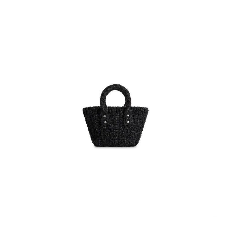 Balenciaga o1bcso1str0125 Size: OS / Bistro XXS Basket Sparkling Bag Size ONE SIZE - 3 Thumbnail