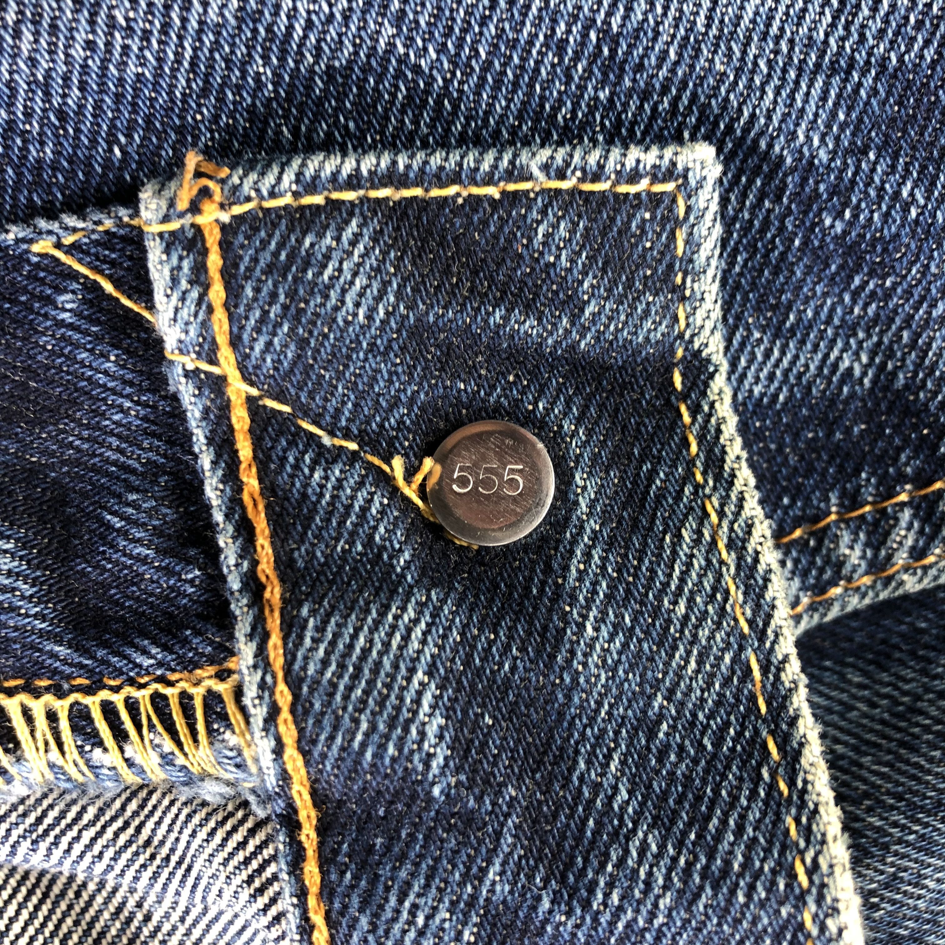 Levi's × Levi's Vintage Clothing × Vintage Vintage 90s Big E 501 Redline Jeans-JM3197 Size US 28 / EU 44 - 9 Thumbnail