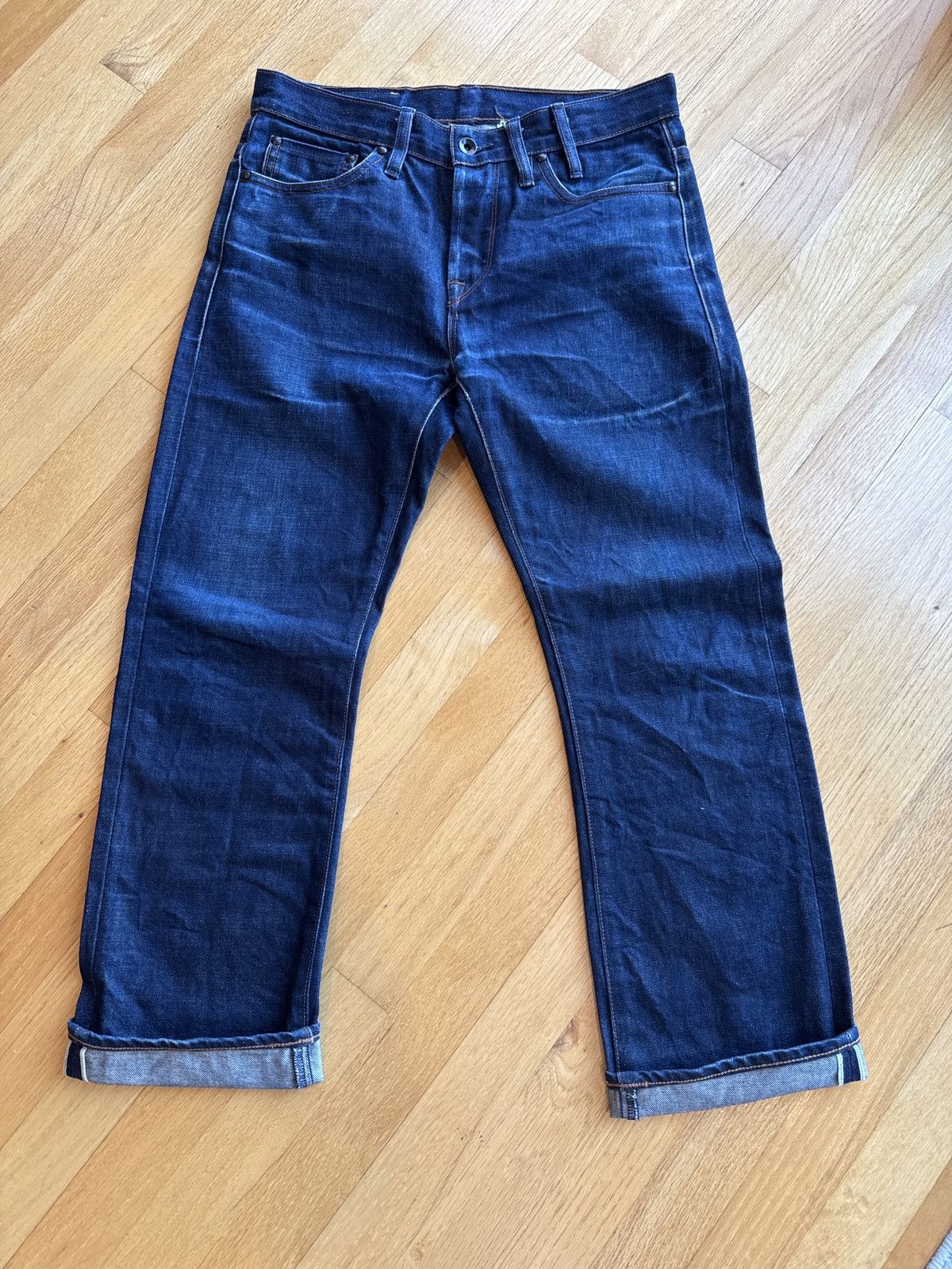 Other A-B Fits Selvedge Denim Dark Wash Size US 30 / EU 46 - 2 Thumbnail