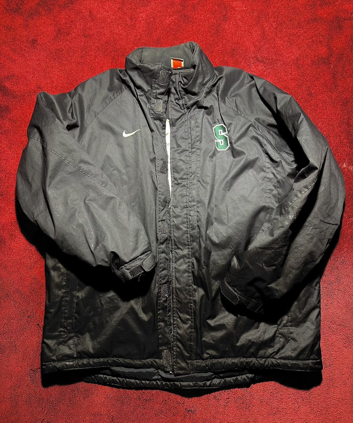 Nike × Vintage Vintage Nike Zip-Up Windbreaker Jacket Mens Size XL Size US XL / EU 56 / 4 - 1 Thumbnail