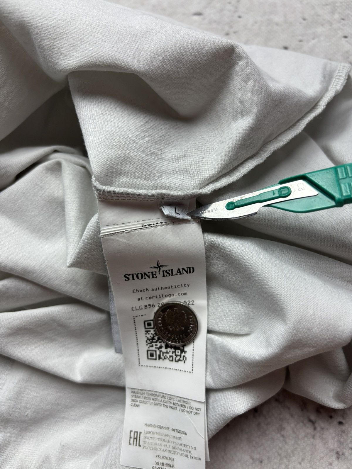 Stone Island Shadow Project AW21 stone island shadow project tshirt luxury casual Size US L / EU 52-54 / 3 - 6 Thumbnail